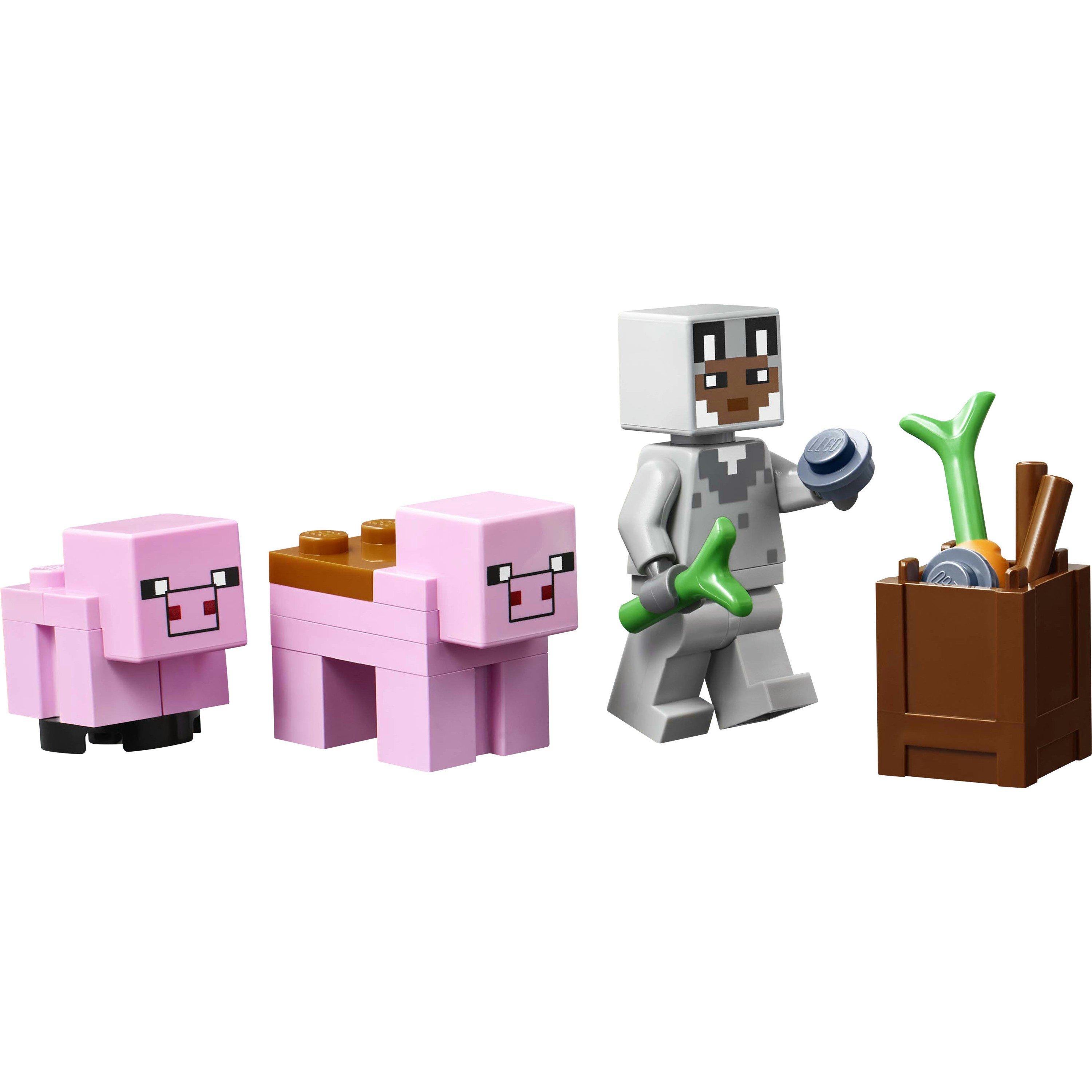 Minecraft - LEGO - Minecraft The Baby Pig House Toy for Kids 21268 - 15