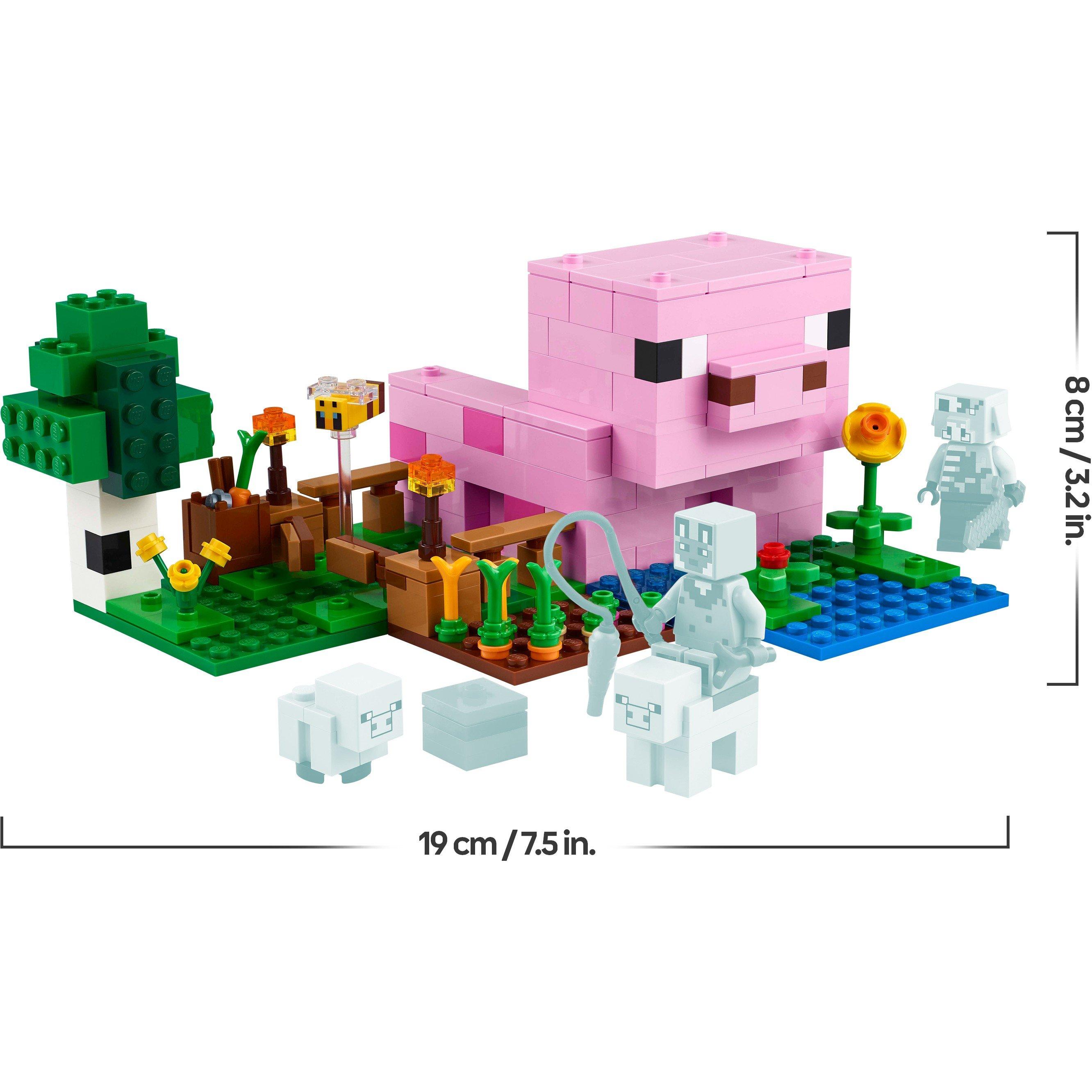 Minecraft - LEGO - Minecraft The Baby Pig House Toy for Kids 21268 - 8