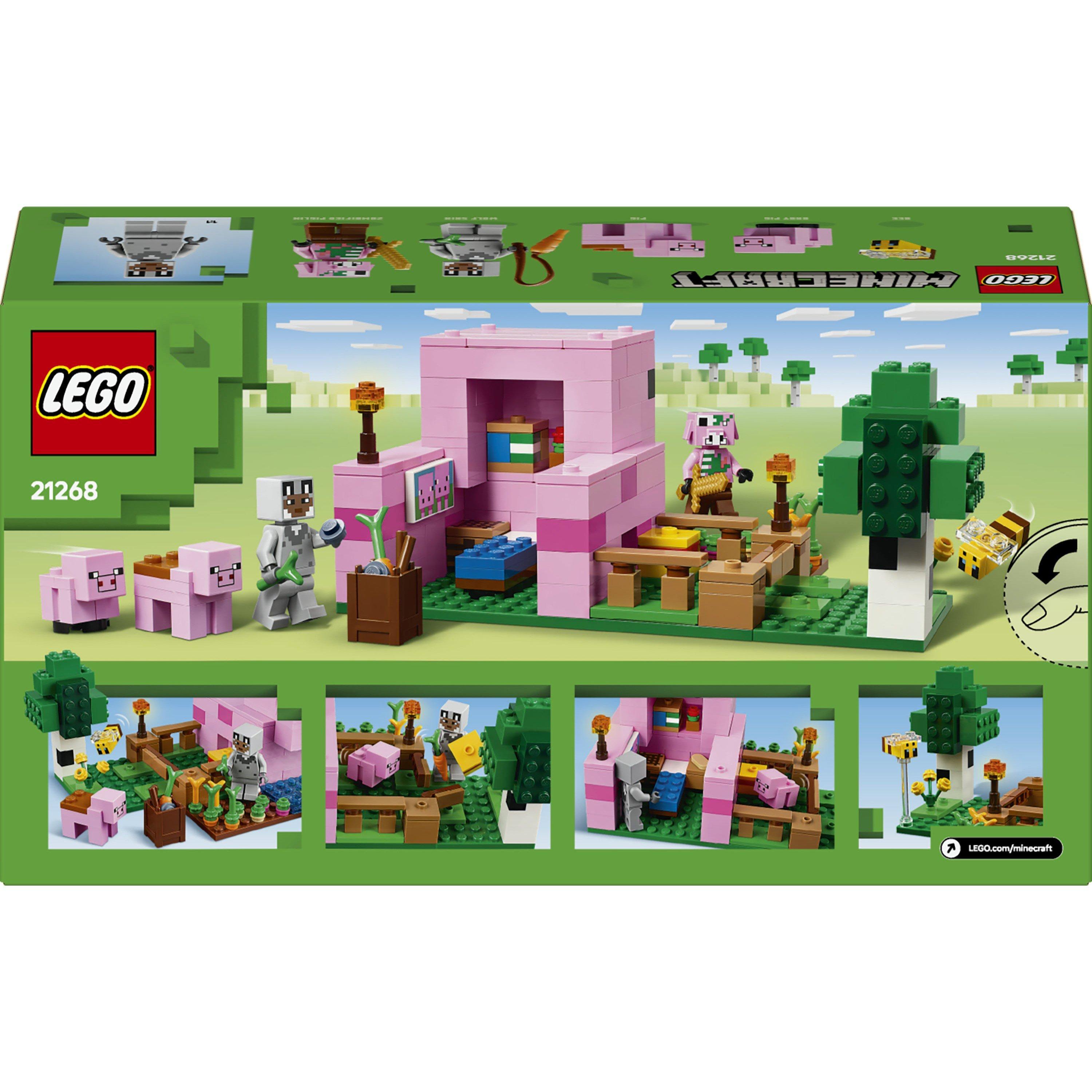 Minecraft - LEGO - Minecraft The Baby Pig House Toy for Kids 21268 - 10
