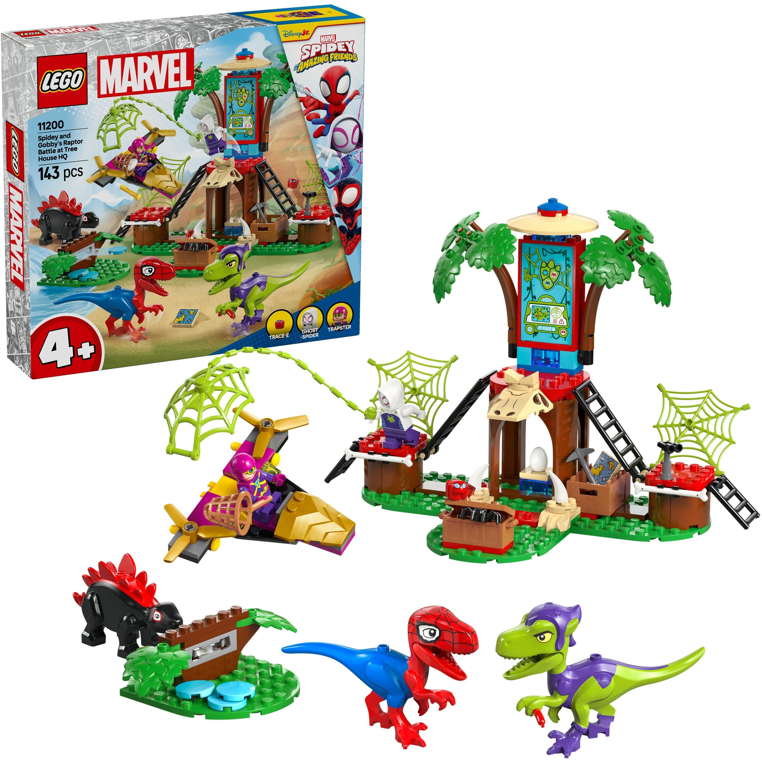 Spidey - LEGO - Marvel 11200 Spidey And His Amazing Friends Spidey and Gobby’s Raptor Battle at Tree House HQ - 1