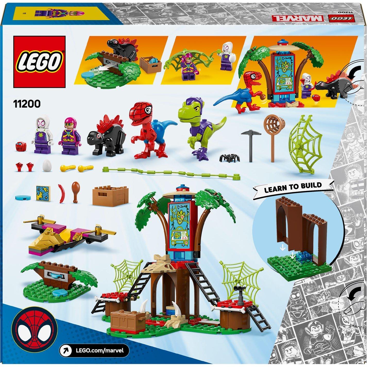 Spidey - LEGO - Marvel 11200 Spidey And His Amazing Friends Spidey and Gobby’s Raptor Battle at Tree House HQ - 4