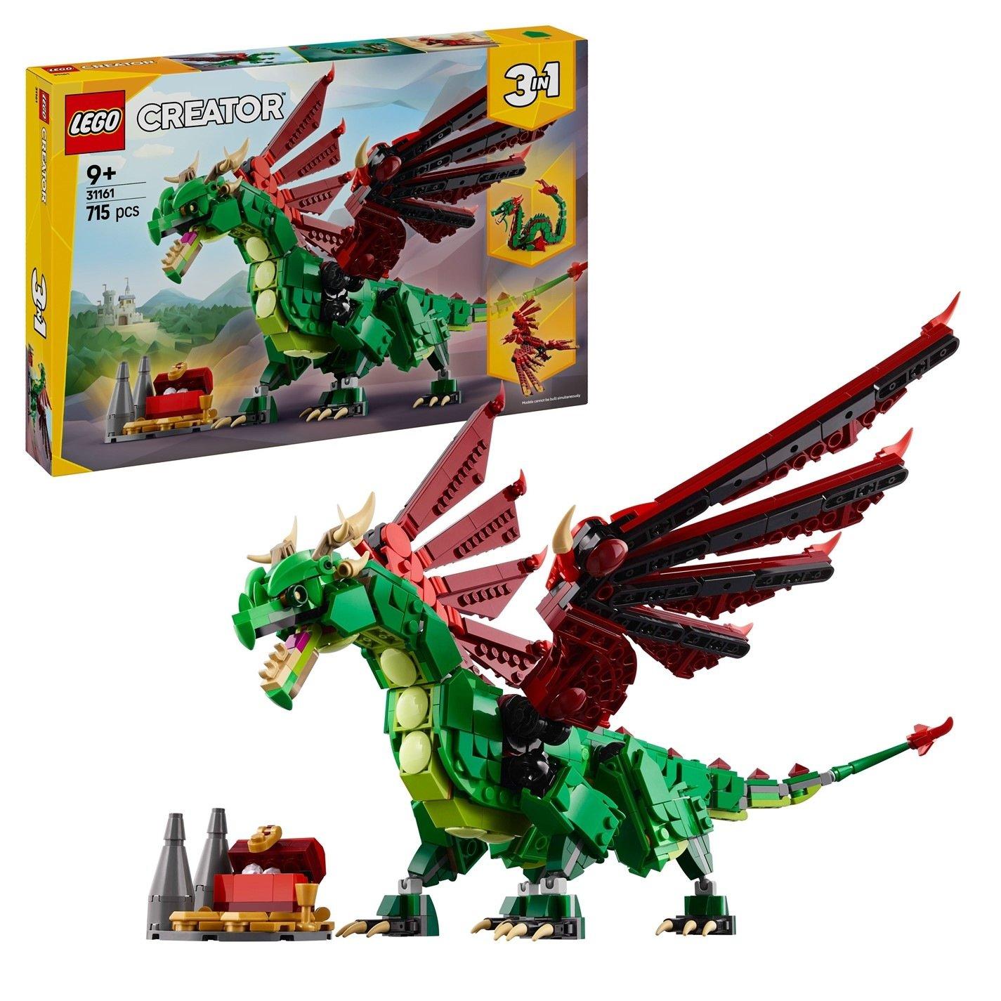 LEGO Creator - LEGO - Creator 31161 3in1 Medieval Dragon Toy Playset - 1