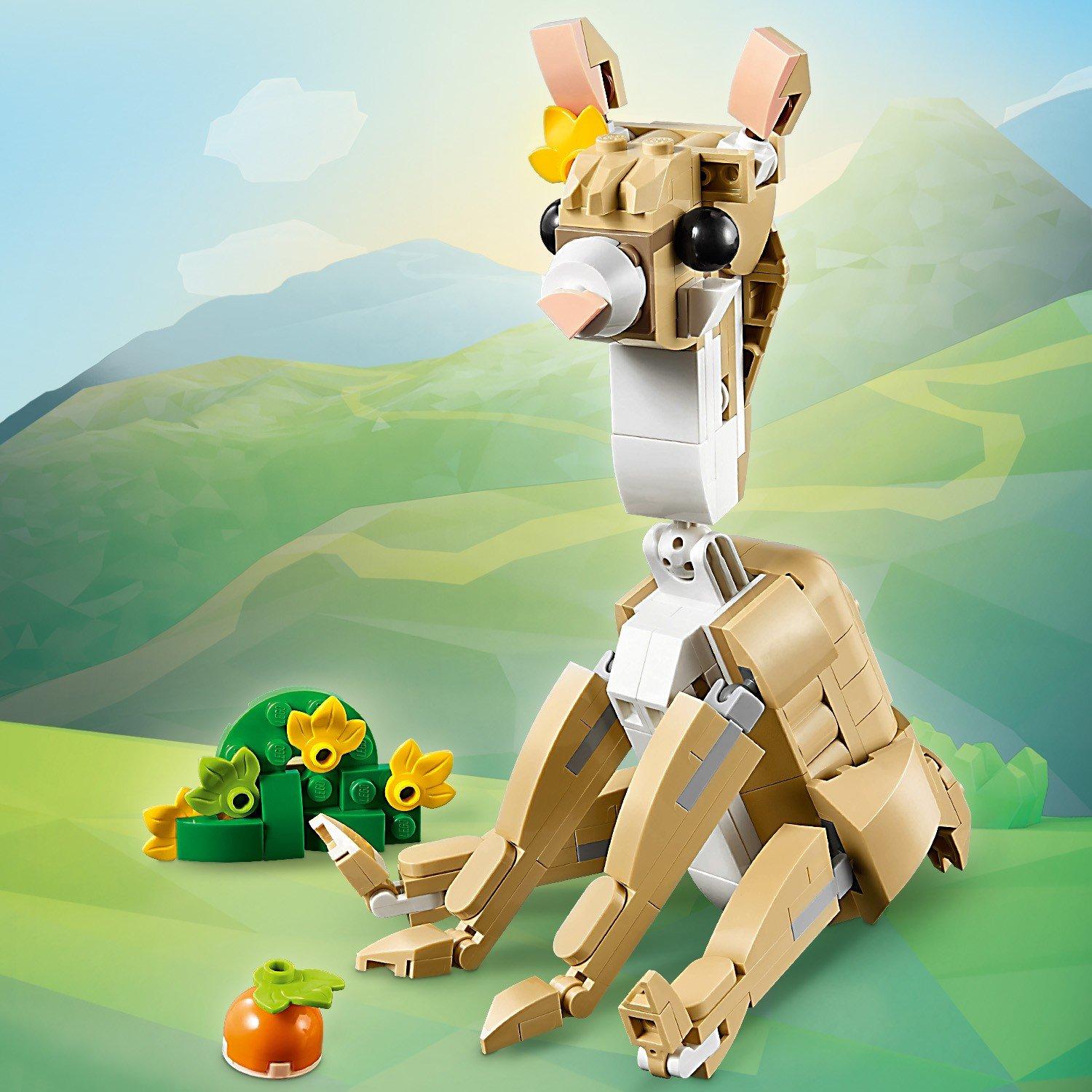 LEGO Creator - LEGO - Creator 3in1 Cute Bunny Toy Animal Set 31162 - 12