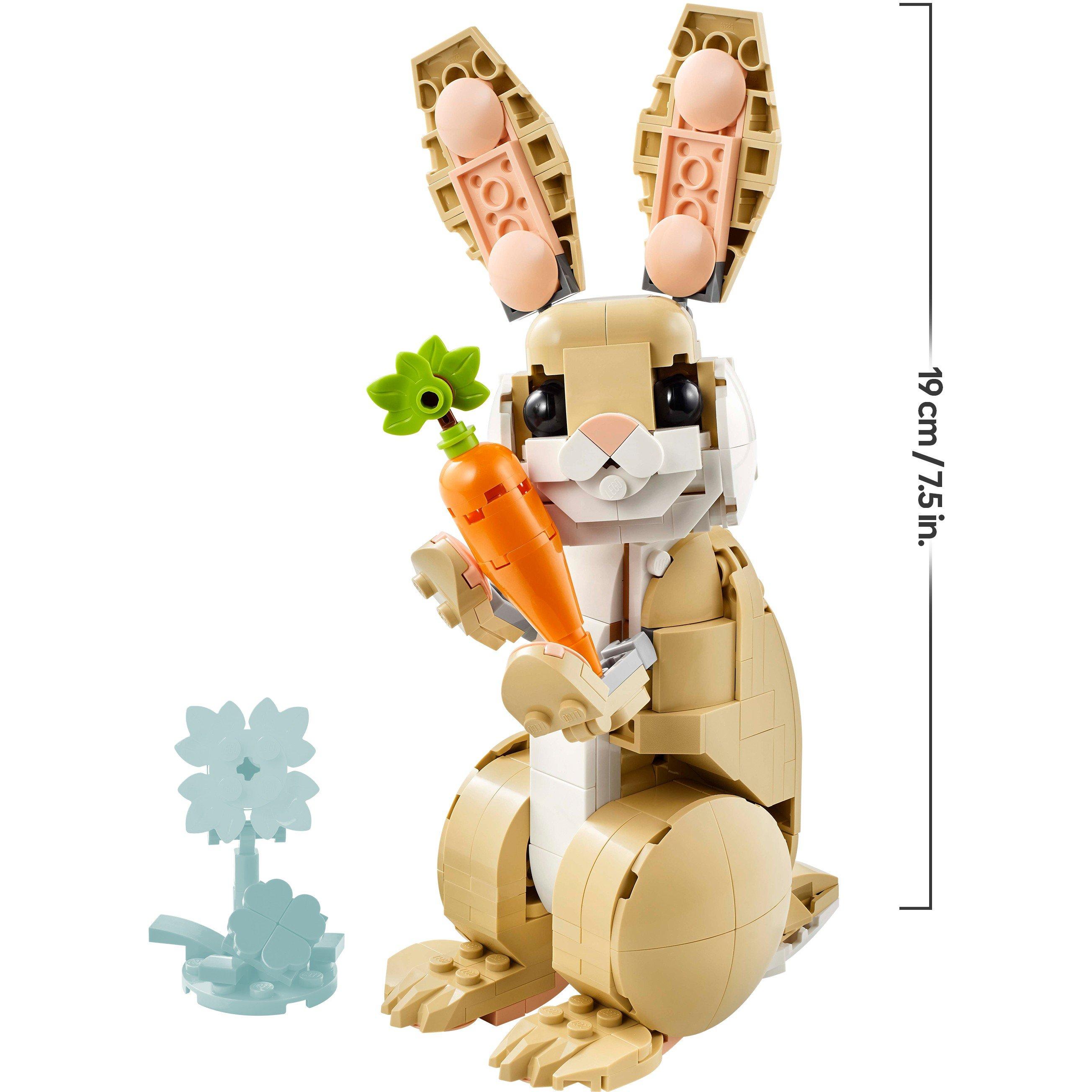 LEGO Creator - LEGO - Creator 3in1 Cute Bunny Toy Animal Set 31162 - 8