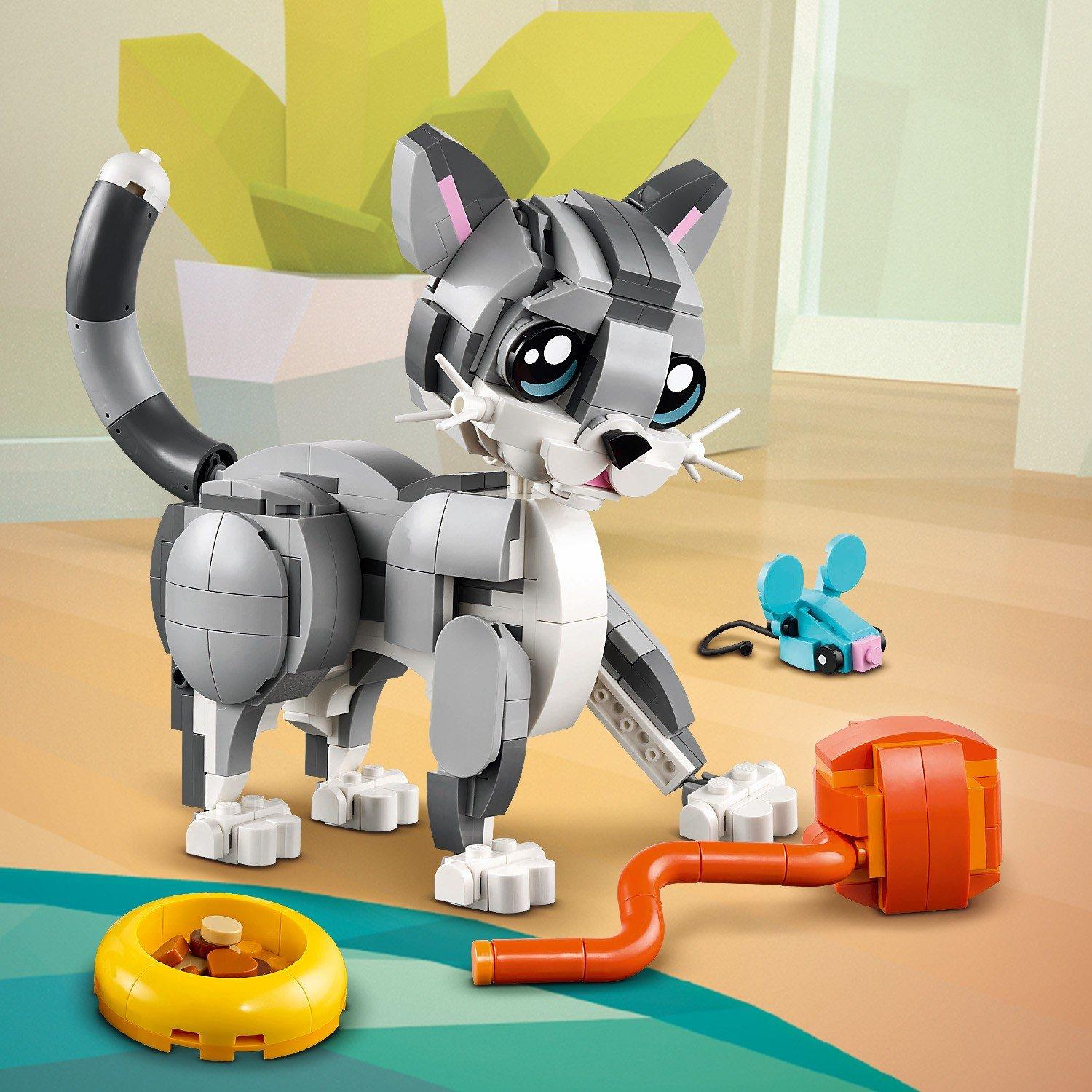 LEGO Créator - LEGO - Creator 3in1 Playful Cat Toy Animal Set 31163 - 11
