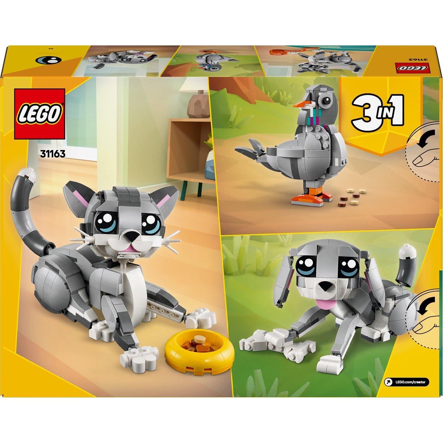 LEGO Skaber - LEGO - LEGO Creator 3in1 Playful Cat Toy Animal Set 31163 - 4