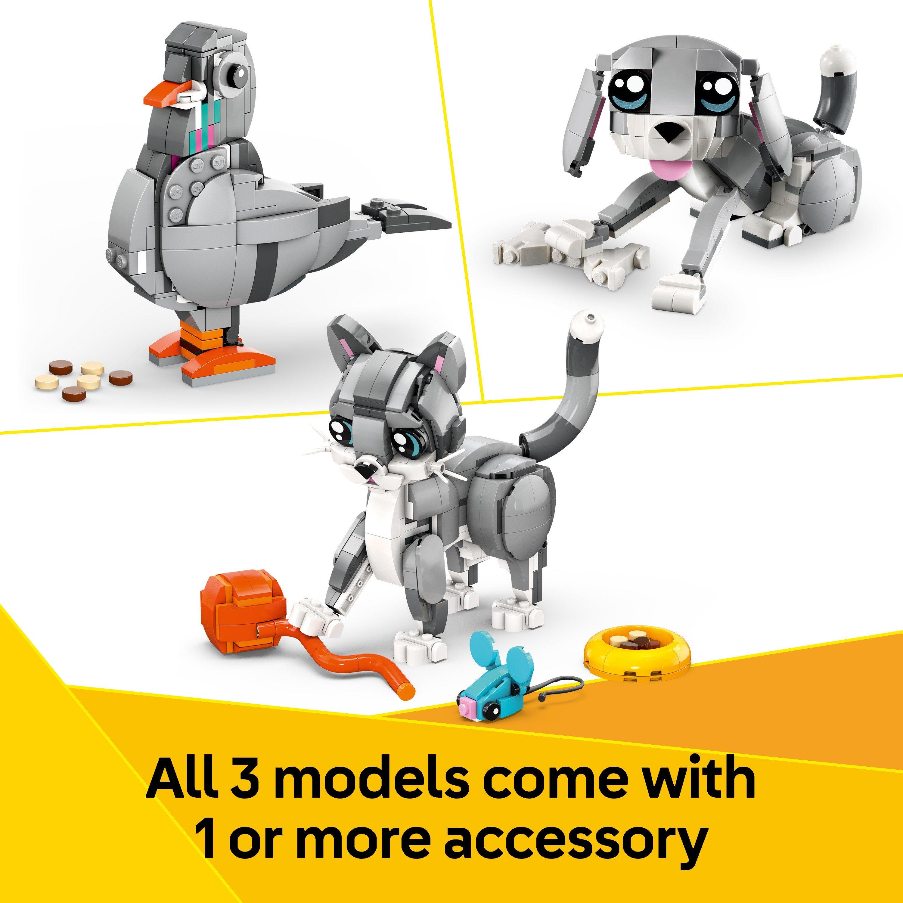 LEGO Créator - LEGO - Creator 3in1 Playful Cat Toy Animal Set 31163 - 5
