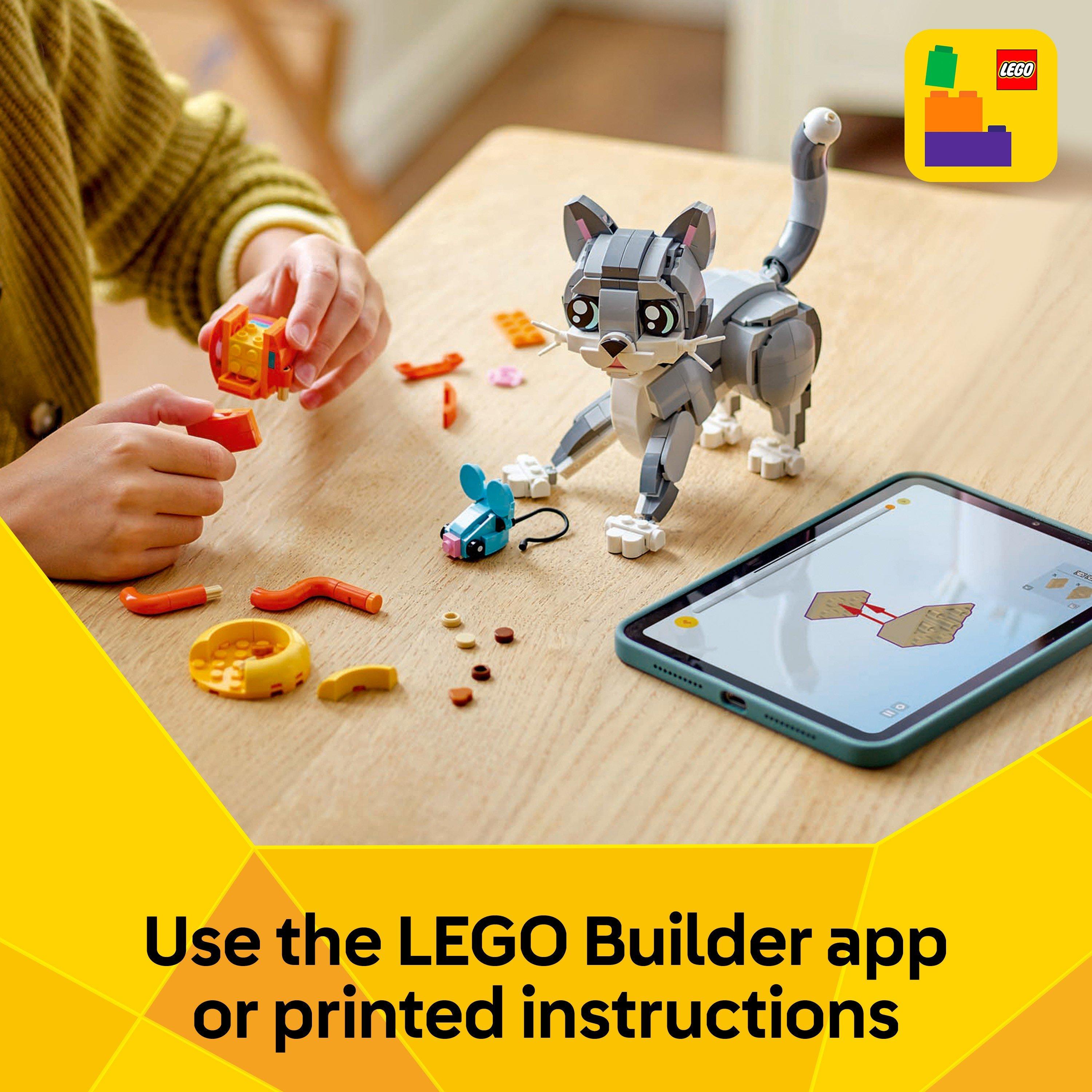 LEGO Créator - LEGO - Creator 3in1 Playful Cat Toy Animal Set 31163 - 7