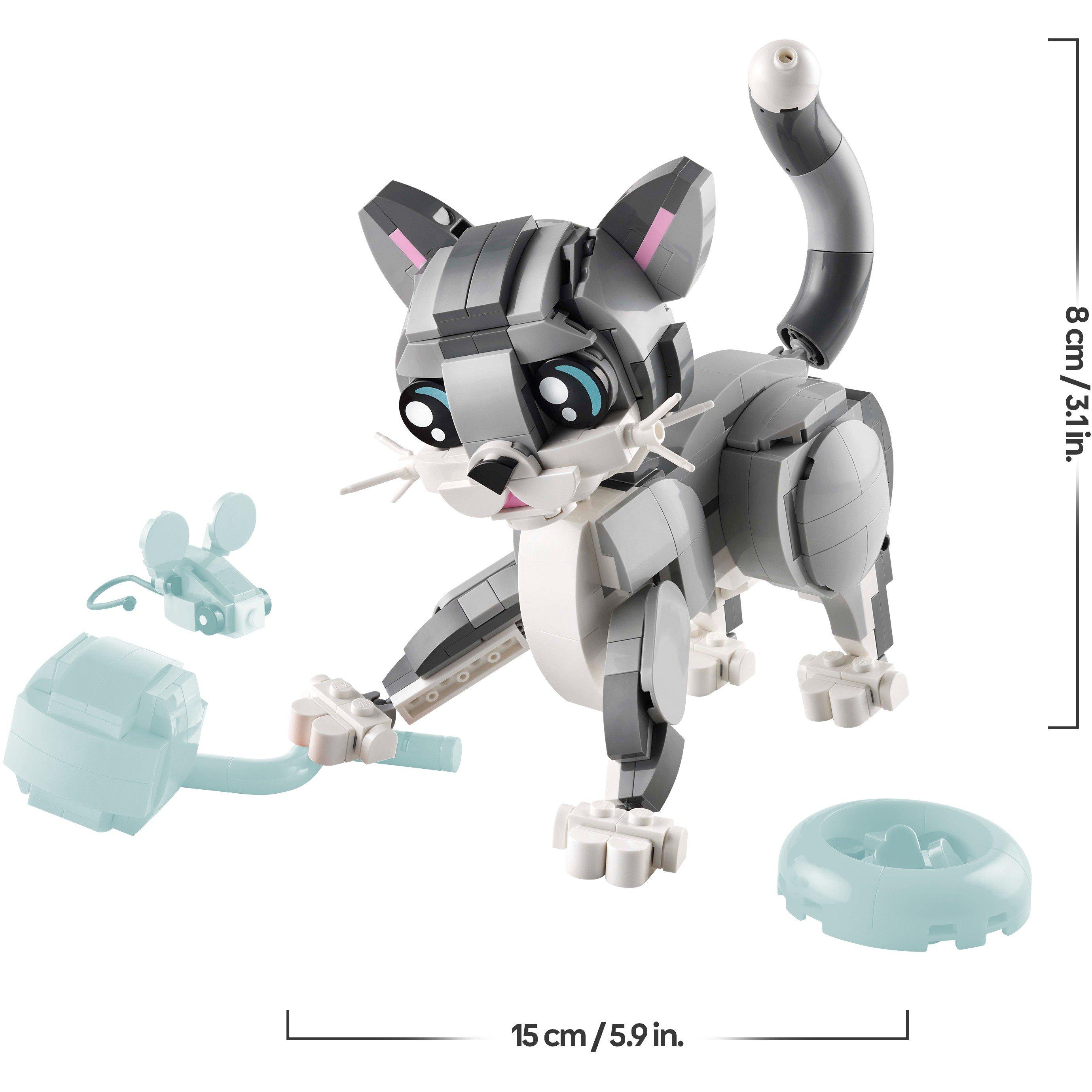 LEGO Créator - LEGO - Creator 3in1 Playful Cat Toy Animal Set 31163 - 8