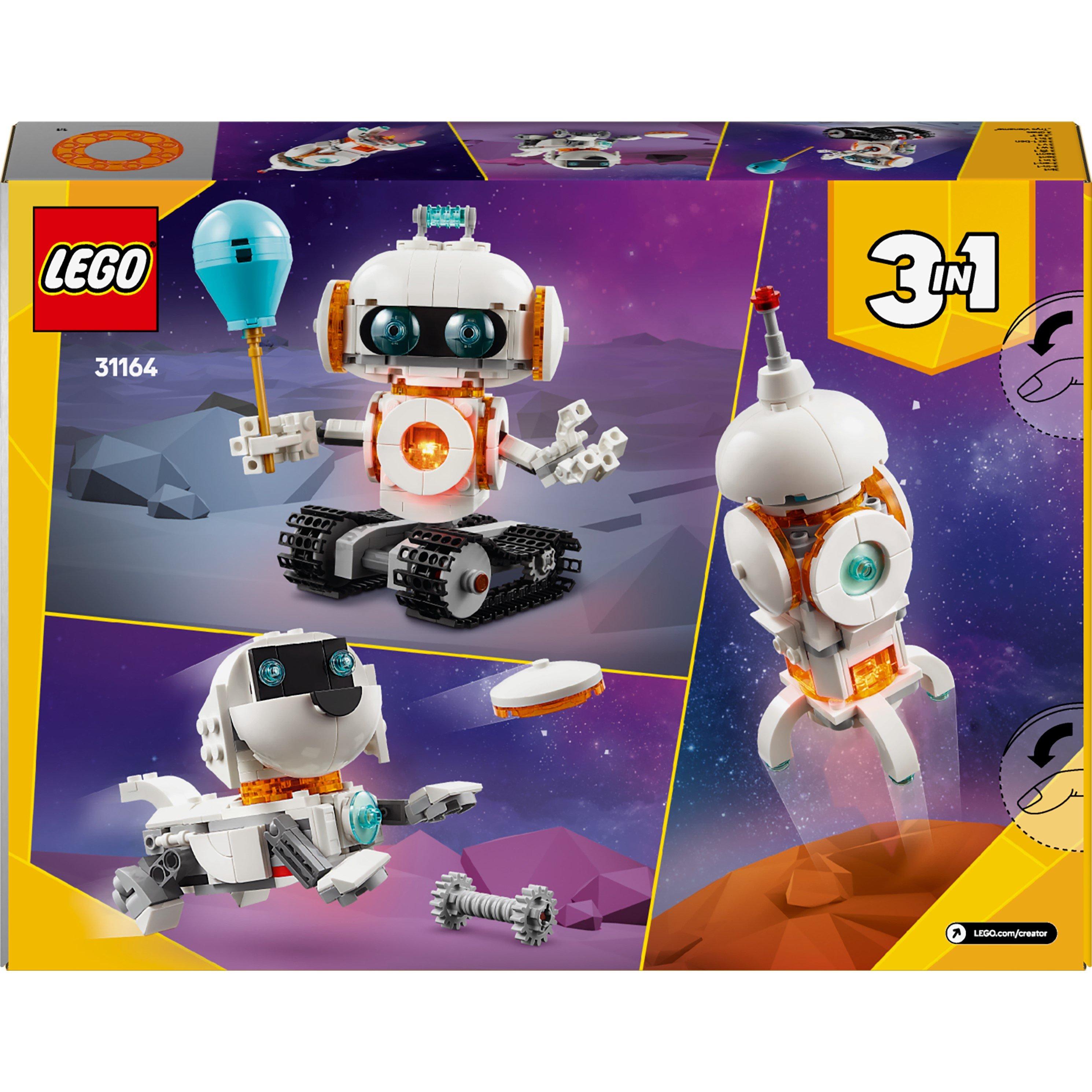 LEGO Creator - LEGO - LEGO Creator 3in1 Space Robot Toy Figure Set 31164 - 2