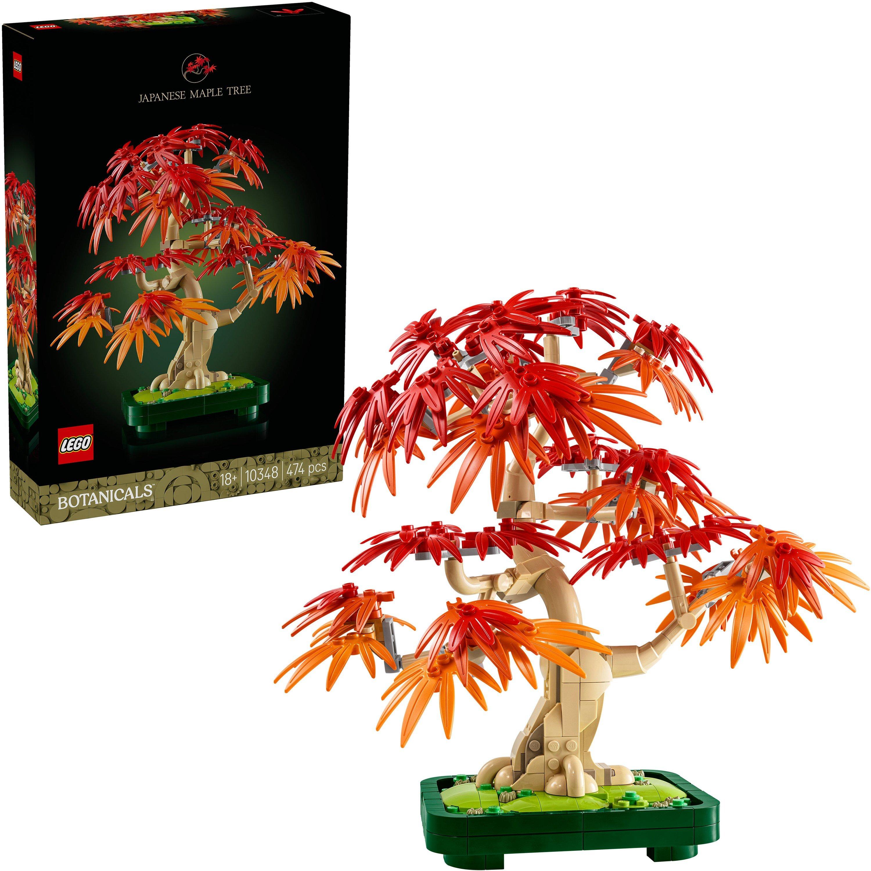 Albero Bonsai - LEGO - LEGO® Botanicals Japanese Red Maple Bonsai Tree Plant Decor 10348 - 1