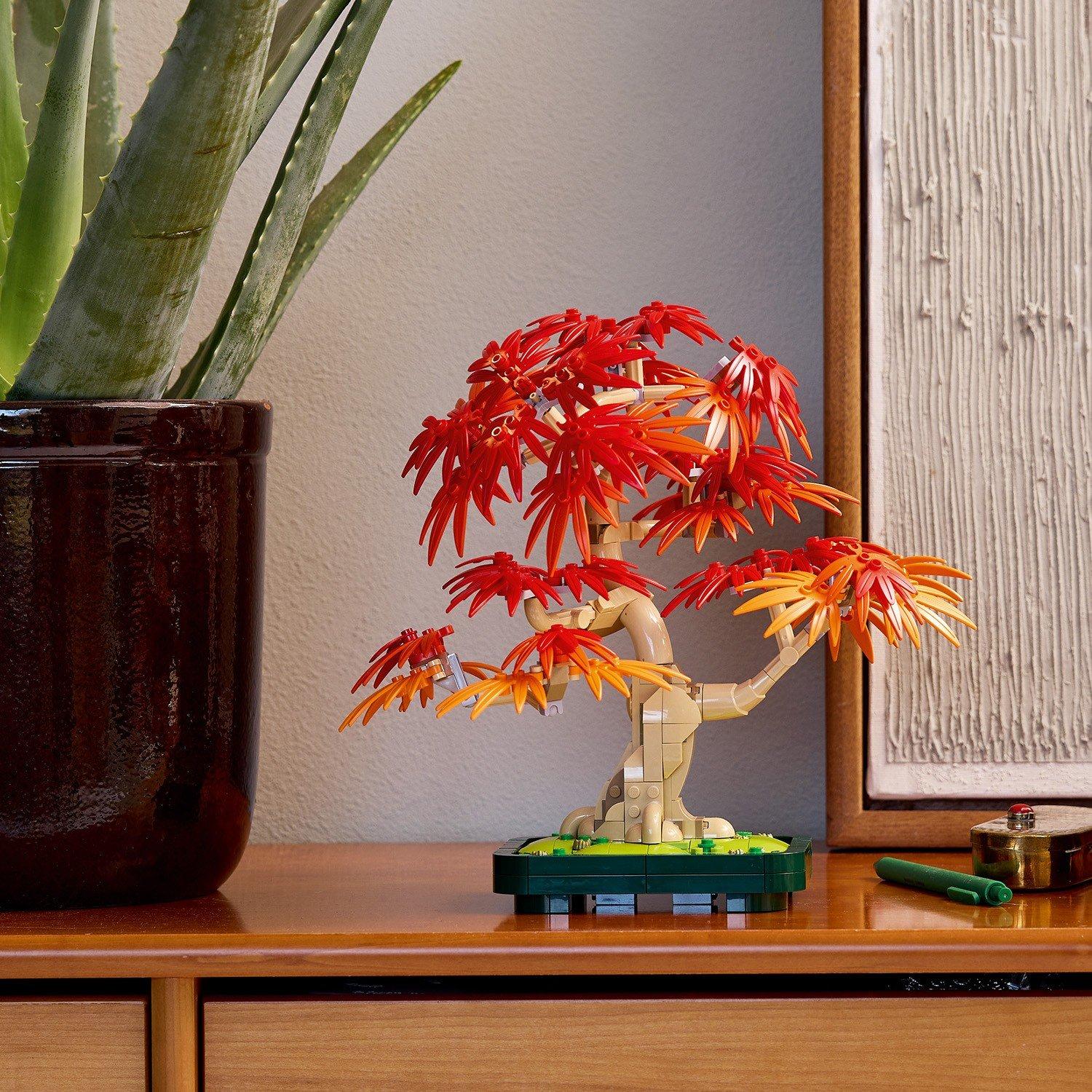 Bonsai Tree - LEGO - LEGO® Botanicals Japanese Red Maple Bonsai Tree Plant Decor 10348 - 12