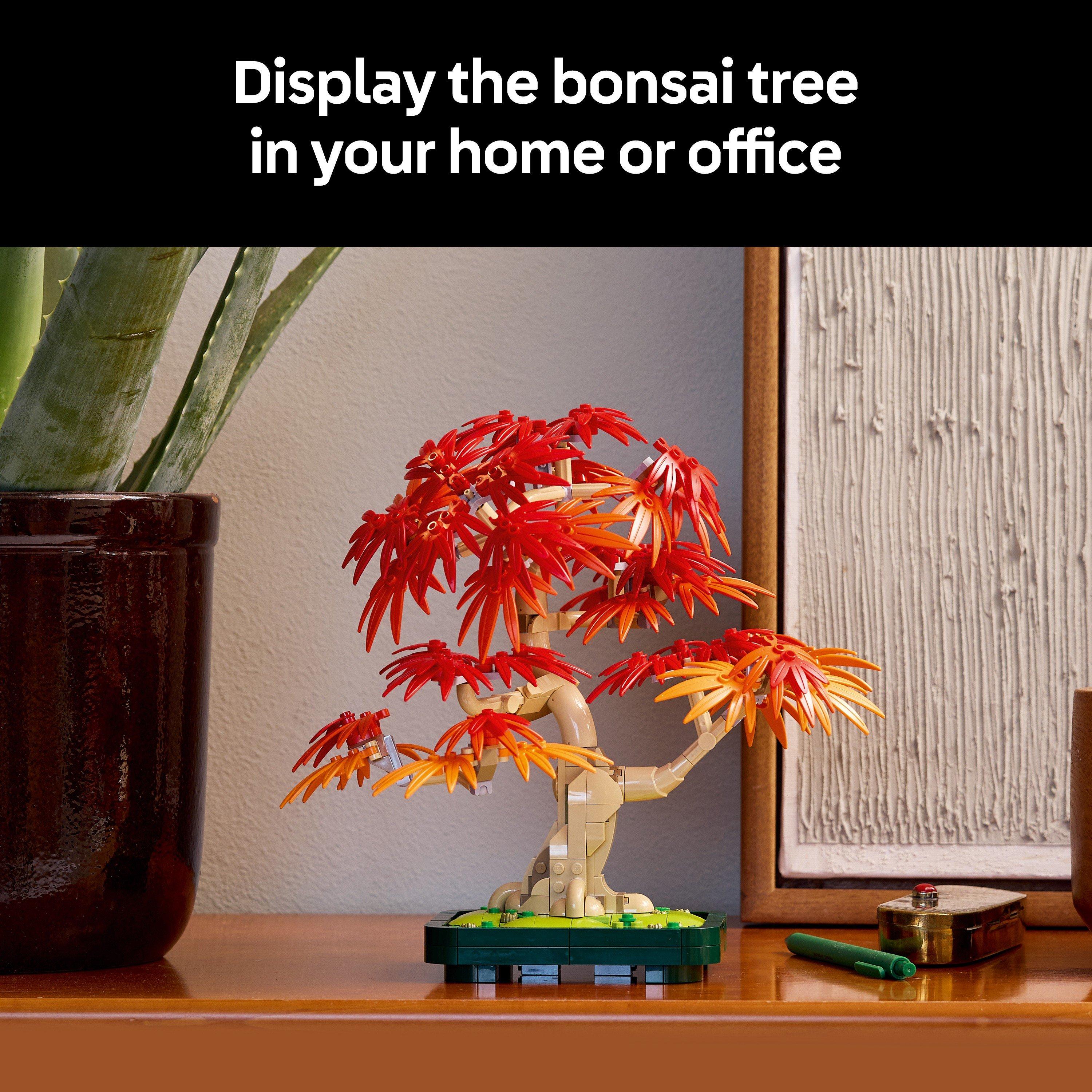 Bonsai Tree - LEGO - LEGO® Botanicals Japanese Red Maple Bonsai Tree Plant Decor 10348 - 7