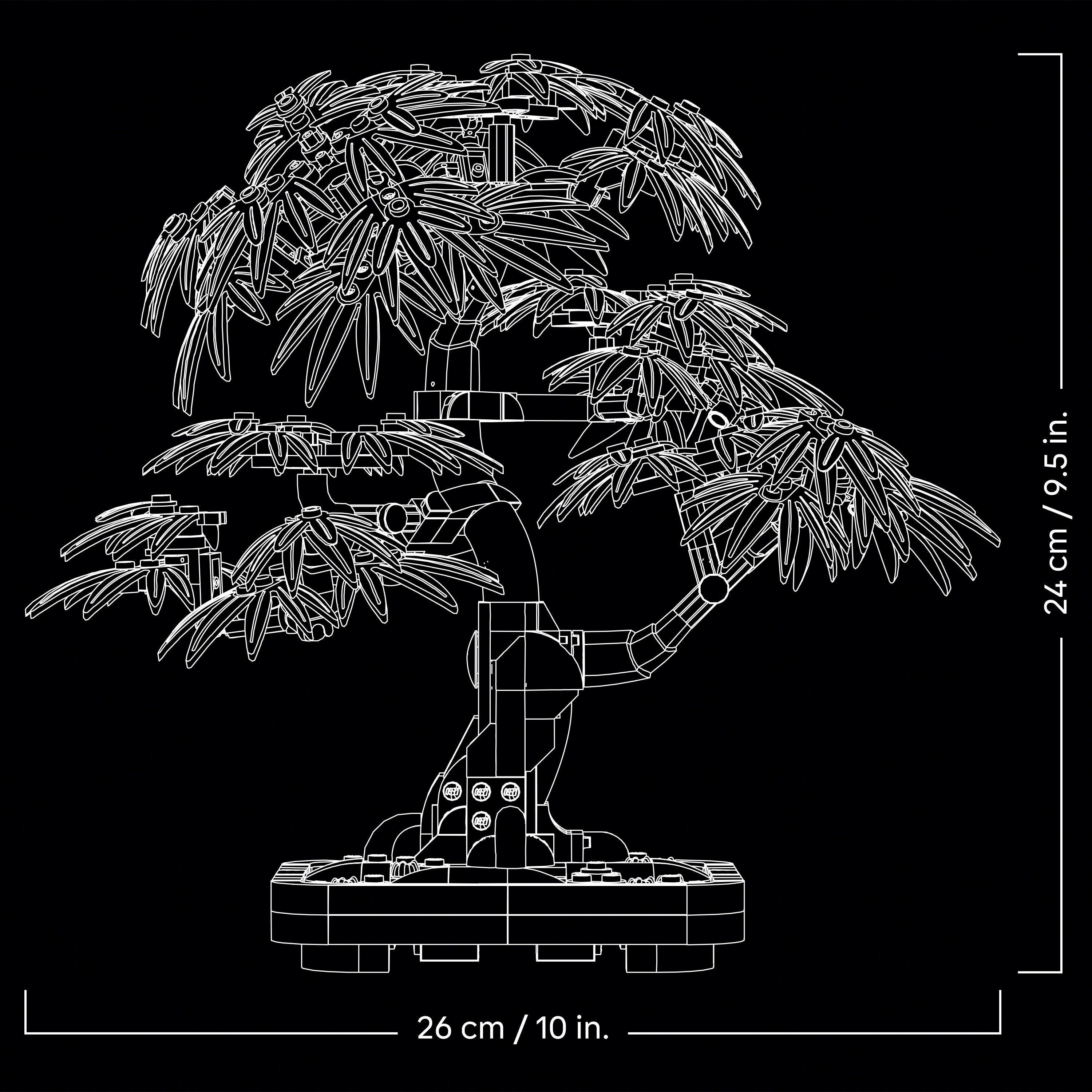 Bonsai Tree - LEGO - LEGO® Botanicals Japanese Red Maple Bonsai Tree Plant Decor 10348 - 8