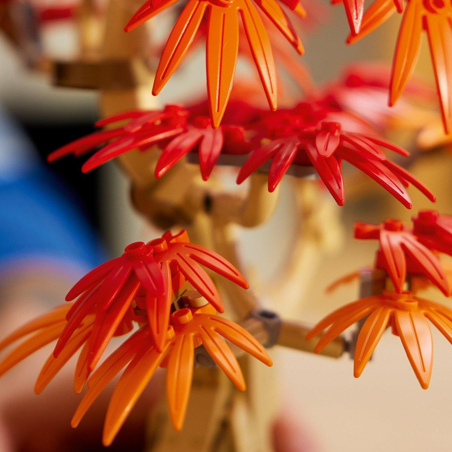 Bonsai Tree - LEGO - LEGO® Botanicals Japanese Red Maple Bonsai Tree Plant Decor 10348 - 10