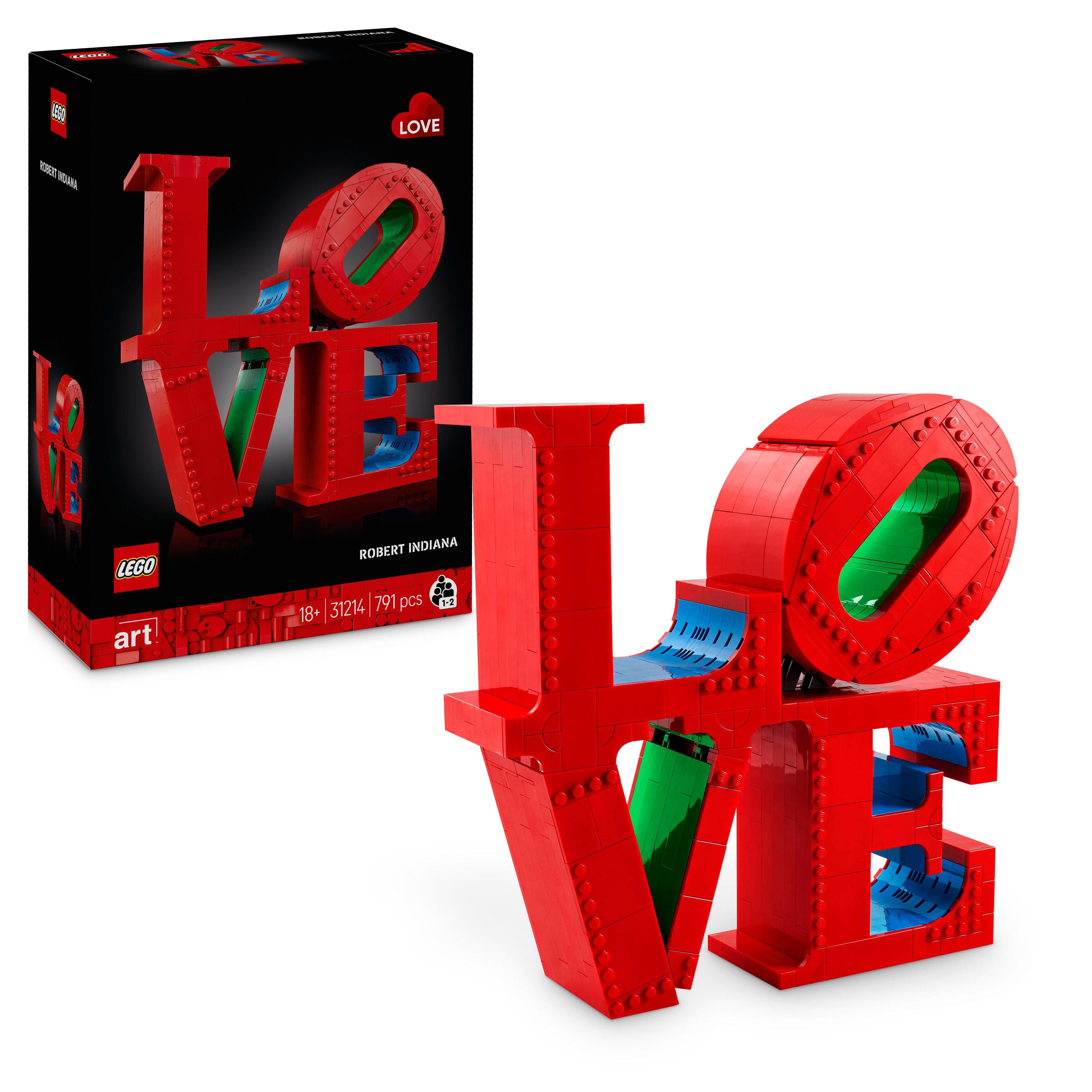KUNST - LEGO - Art LOVE Home Decor Set for Adults 31214 - 1