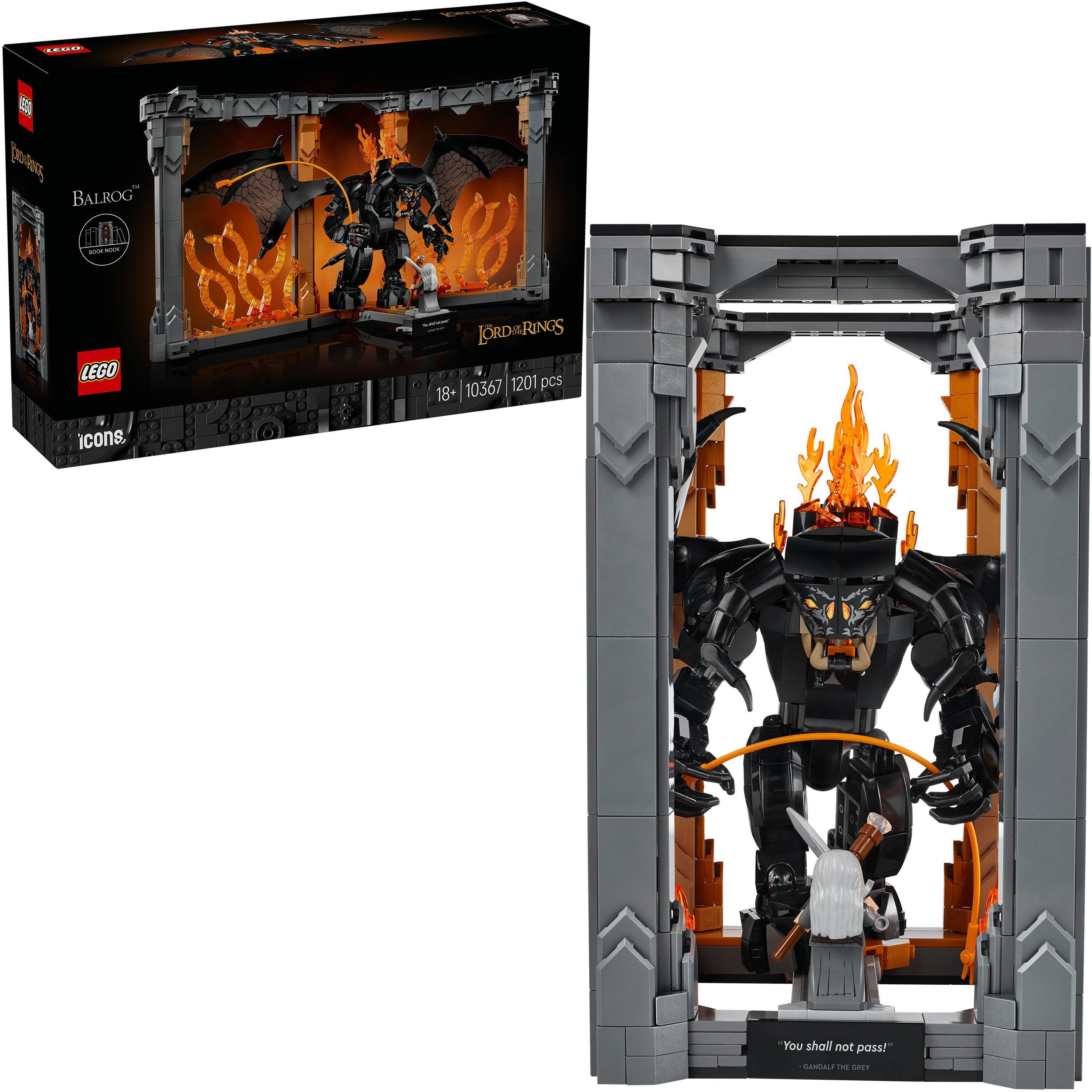 Lego  Icons 10367 The Lord Of The Rings: Balrog Book Nook - Tbc