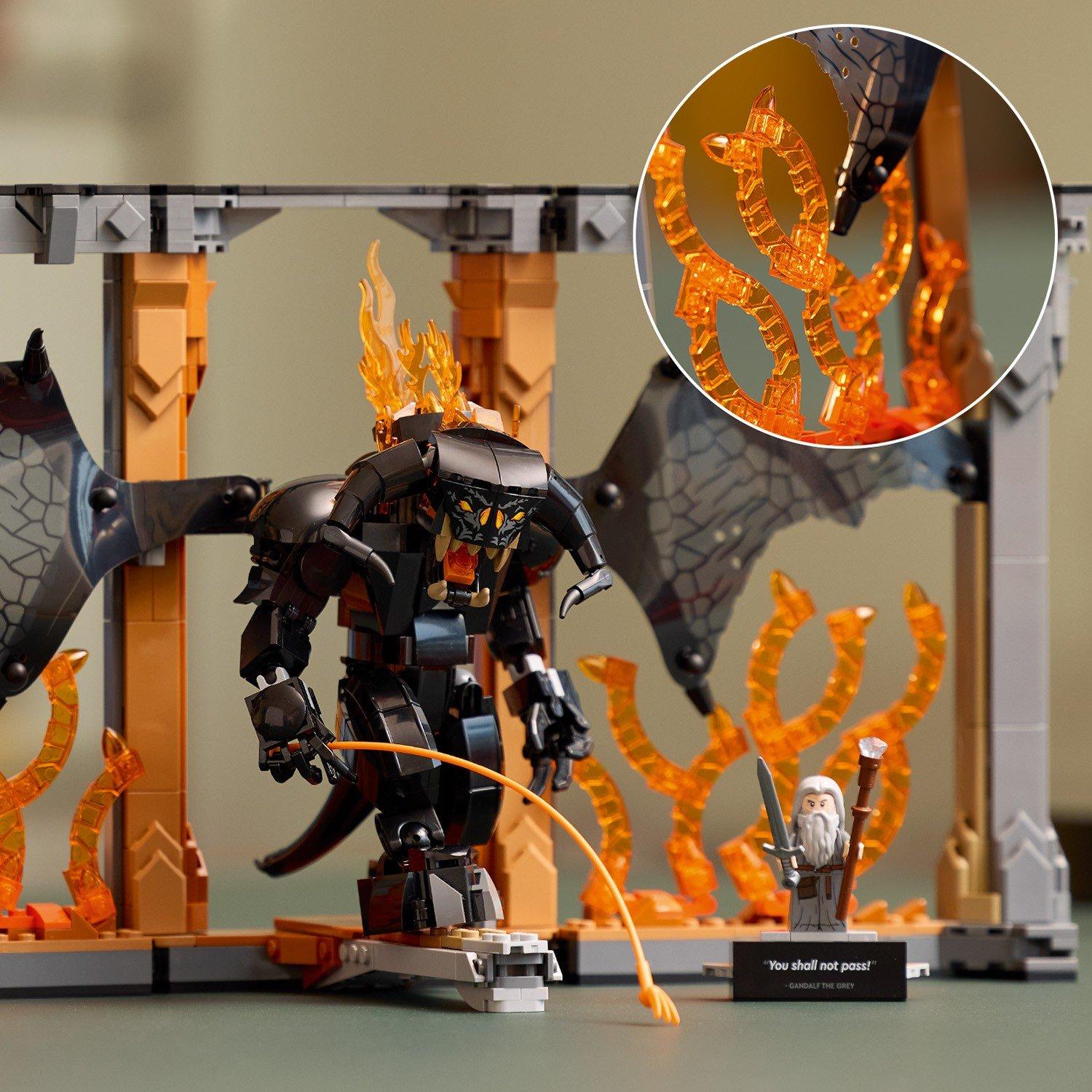 TBC - LEGO - Icons 10367 The Lord of the Rings: Balrog Book Nook - 12