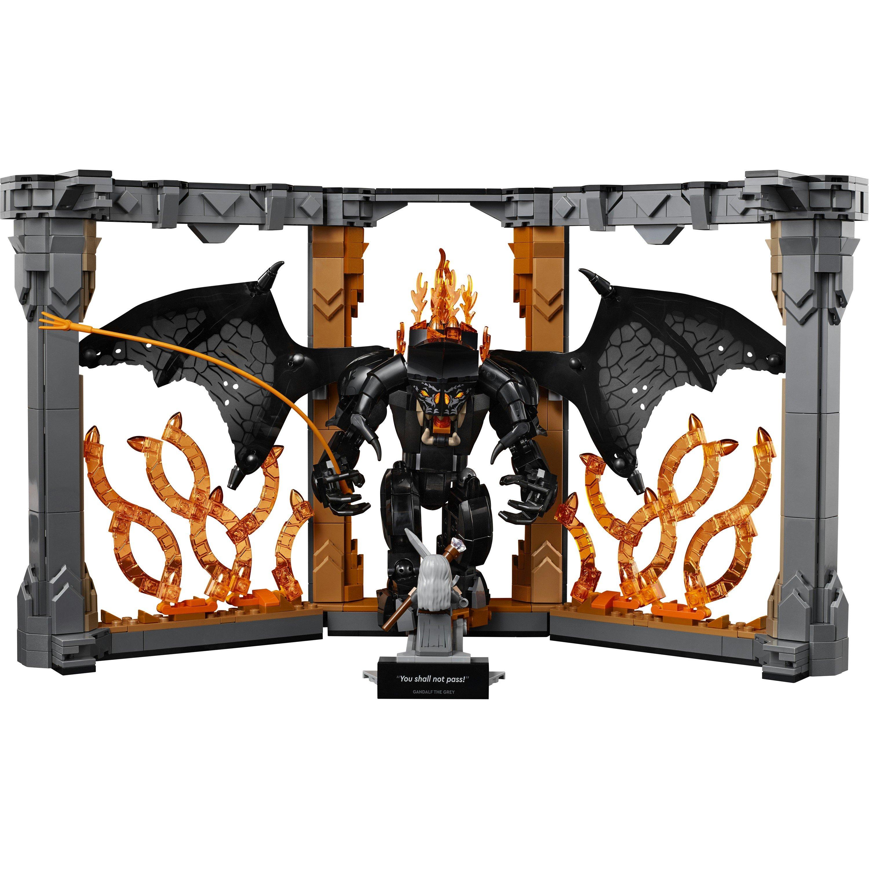 TBC - LEGO - Icons 10367 The Lord of the Rings: Balrog Book Nook - 13