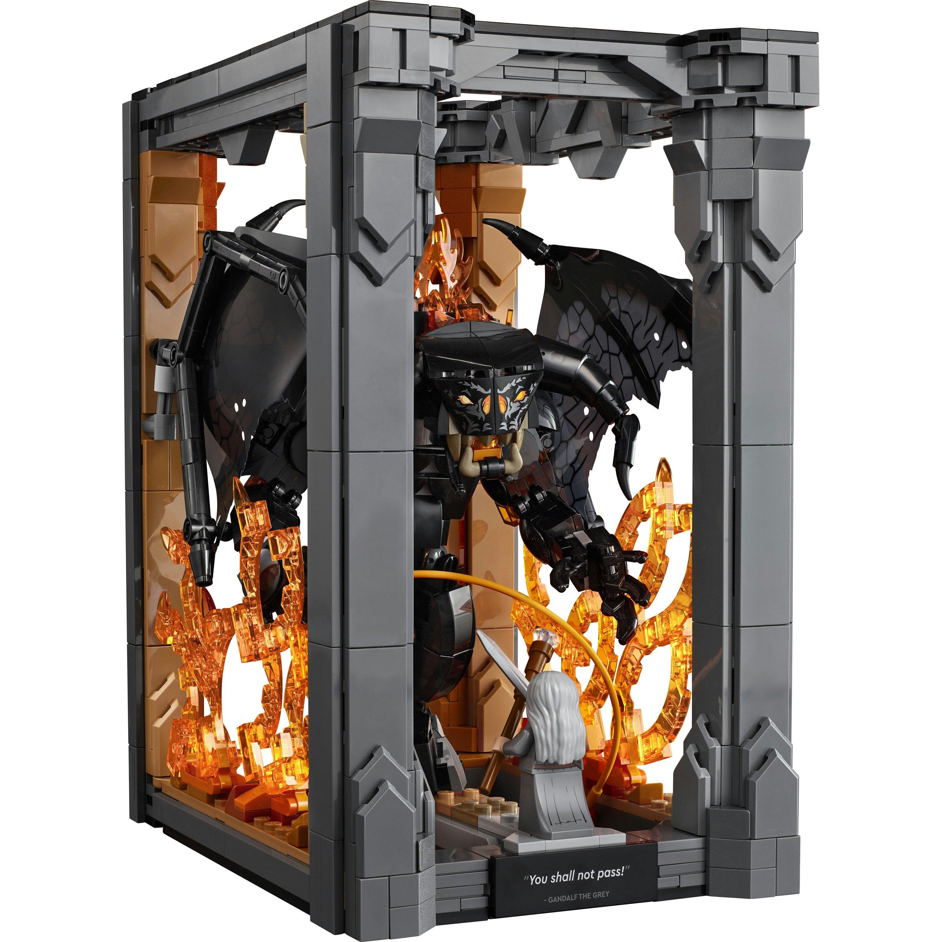 TBC - LEGO - Icons 10367 The Lord of the Rings: Balrog Book Nook - 14