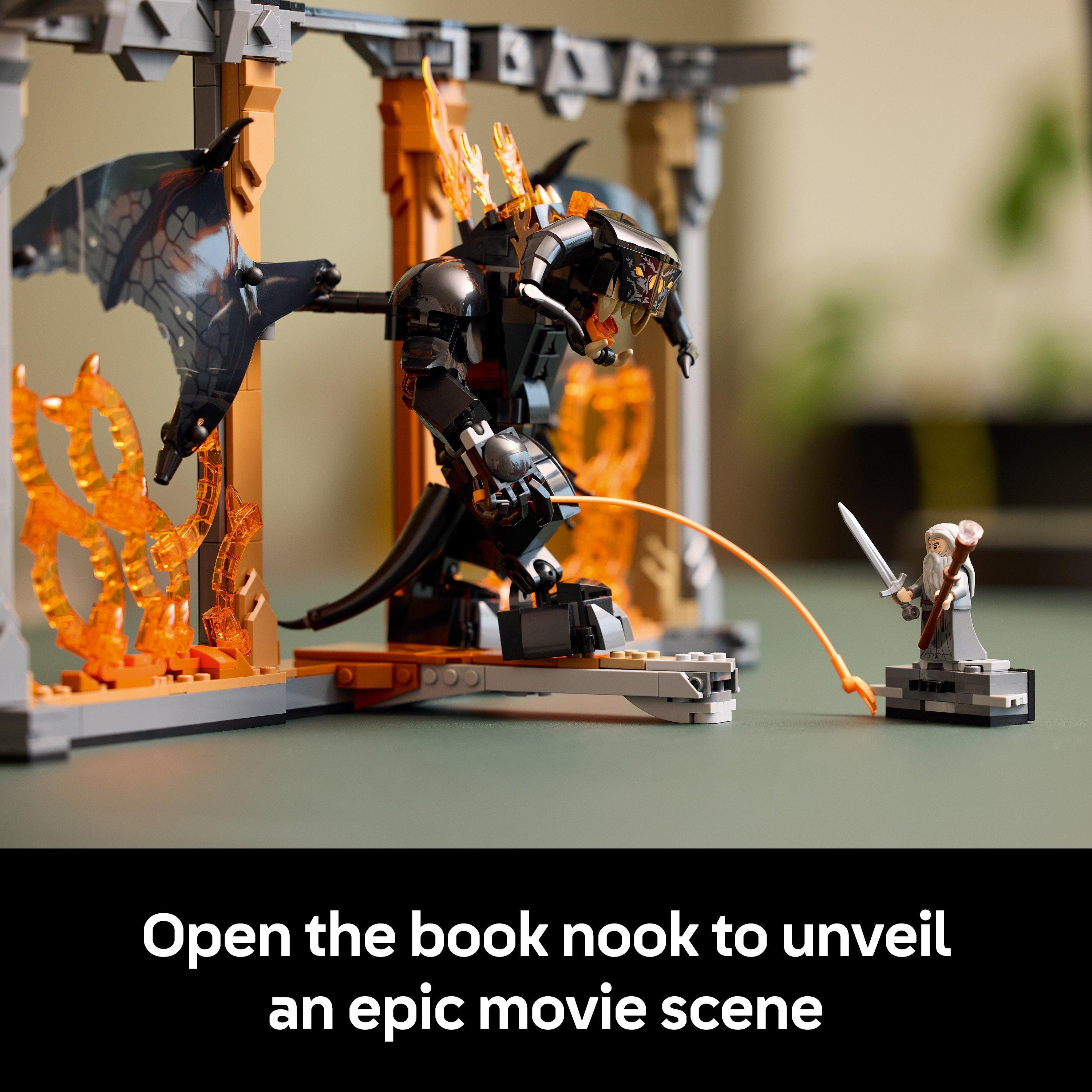 TBC - LEGO - Icons 10367 The Lord of the Rings: Balrog Book Nook - 6