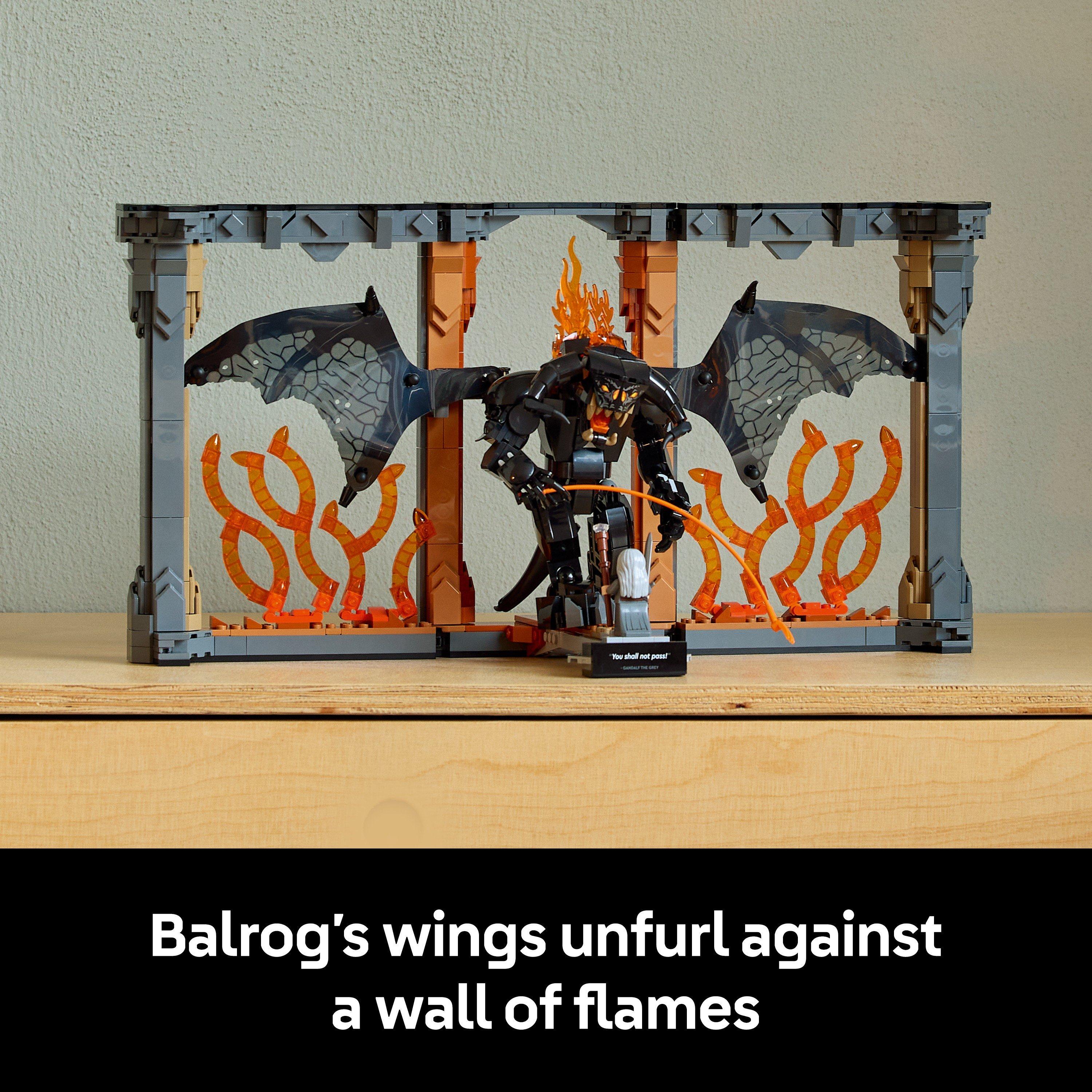 TBC - LEGO - Icons 10367 The Lord of the Rings: Balrog Book Nook - 7