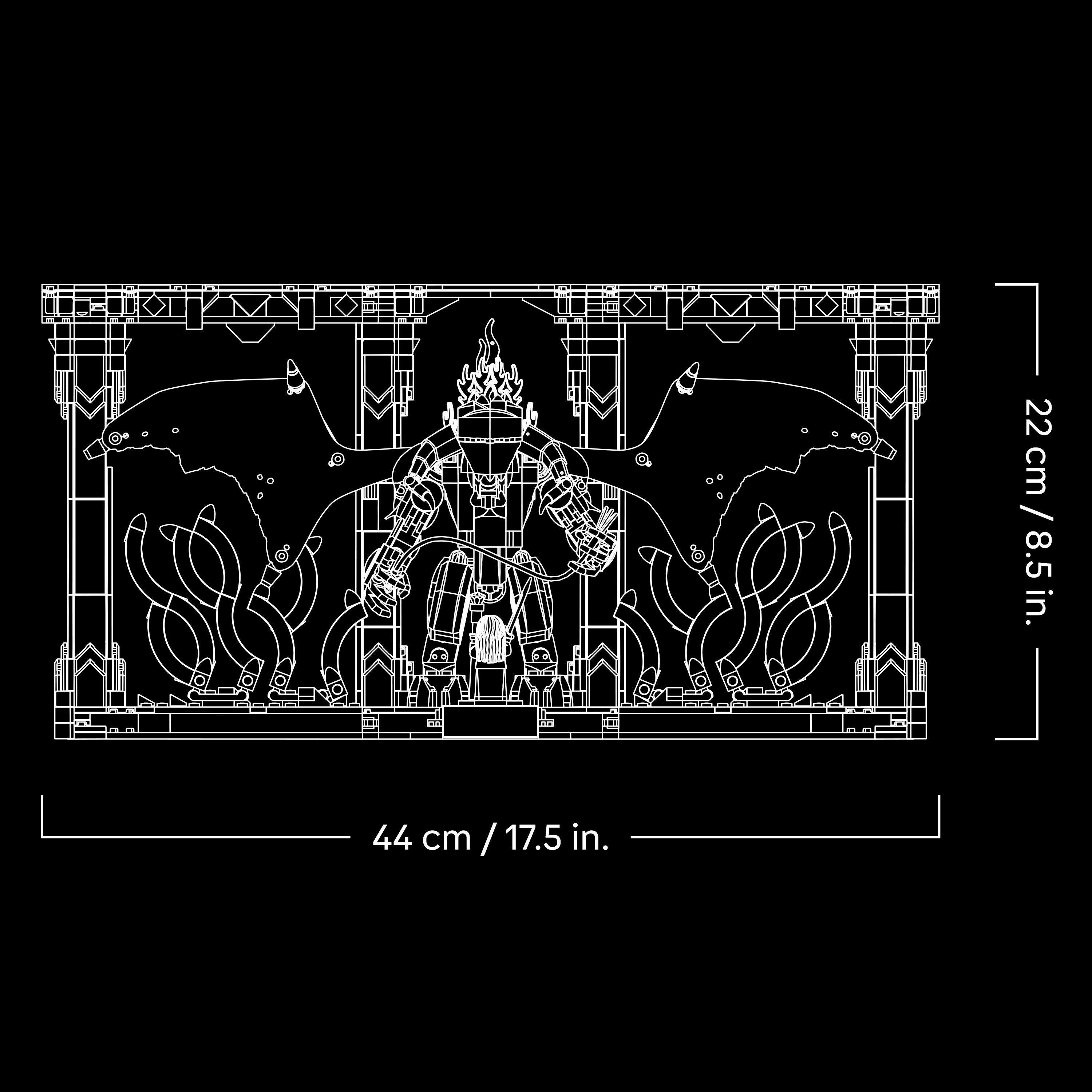 TBC - LEGO - Icons 10367 The Lord of the Rings: Balrog Book Nook - 8