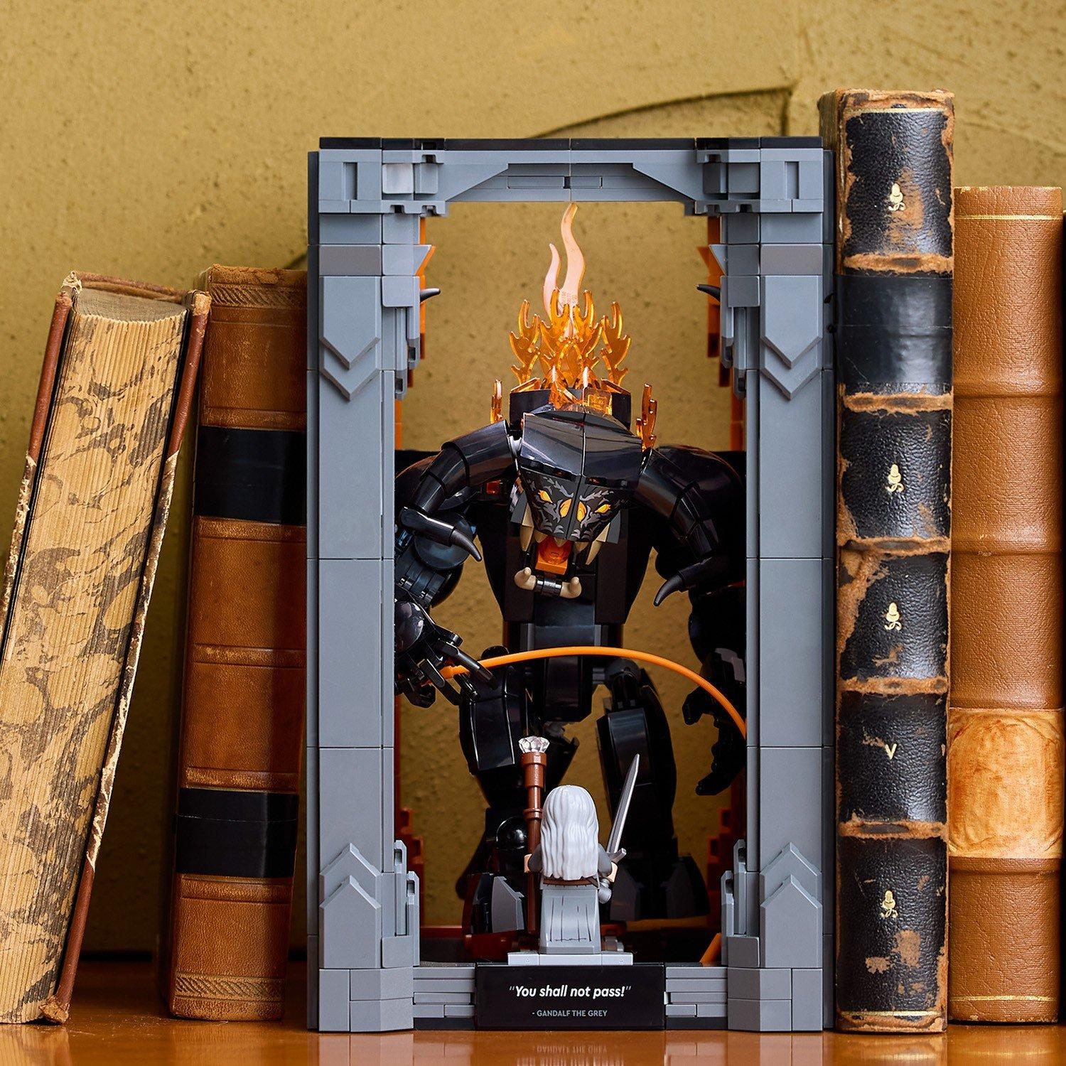 TBC - LEGO - Icons 10367 The Lord of the Rings: Balrog Book Nook - 10