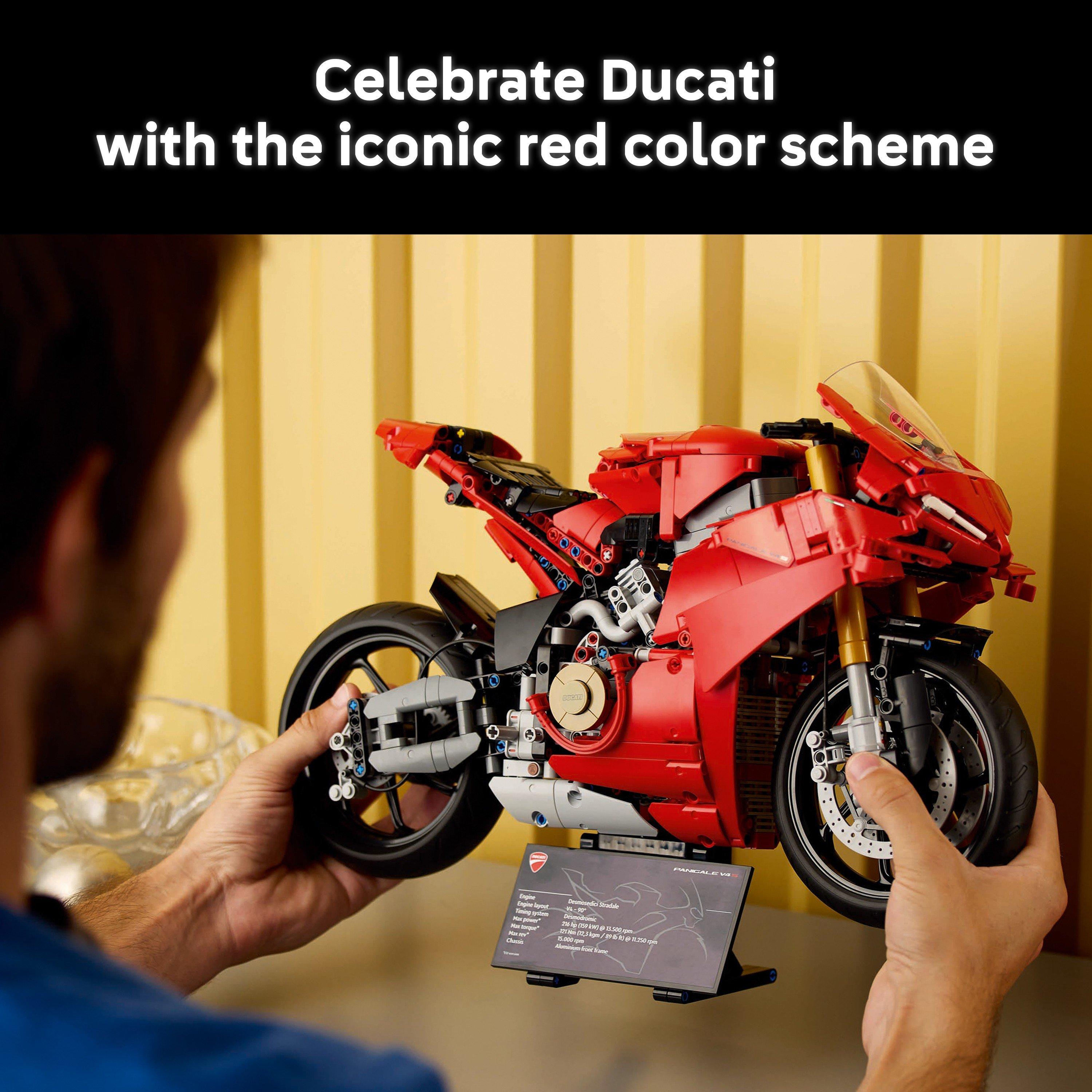 Technic - LEGO - Technic 42202 Ducati Panigale V4 S Motorcycle - 8