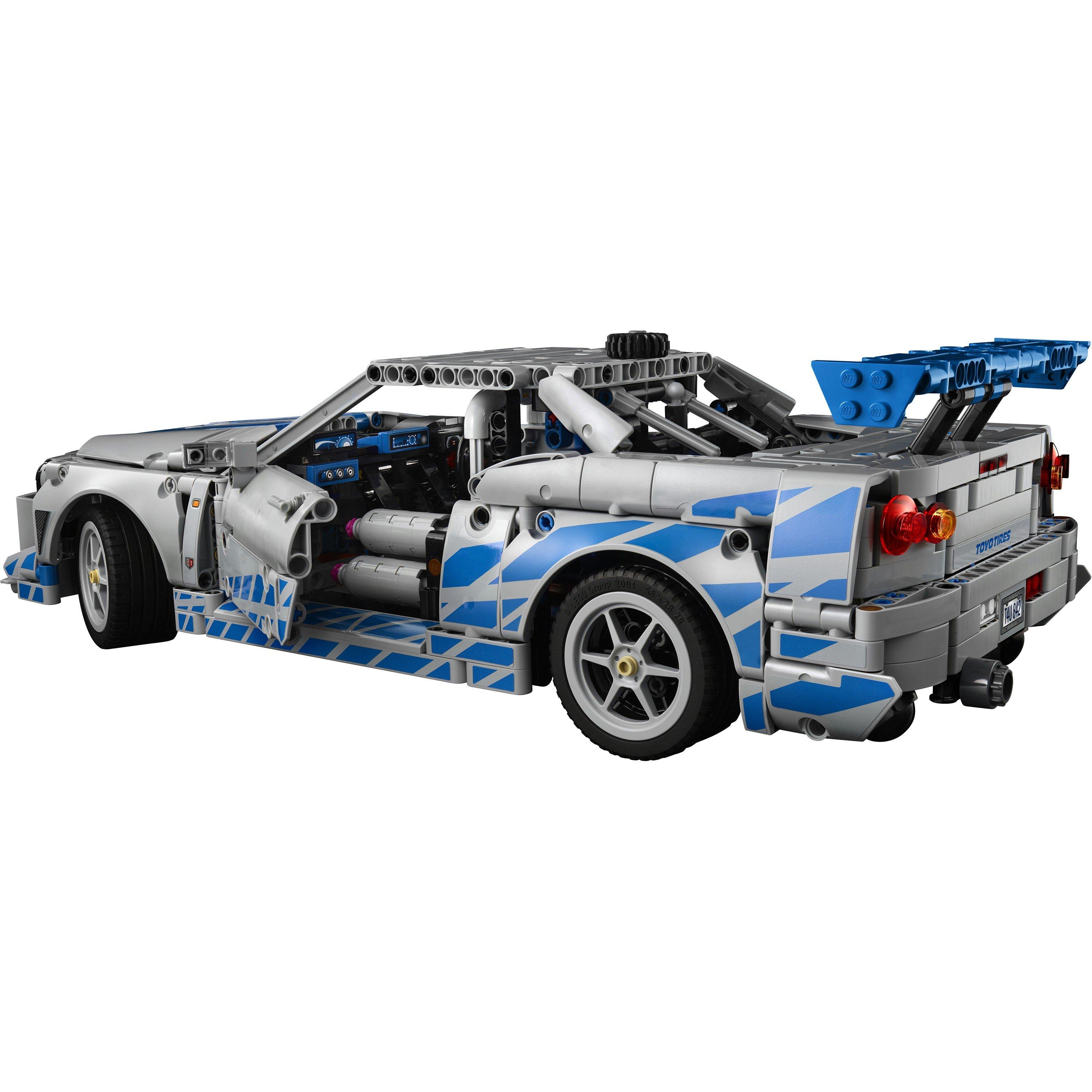 Skyline GTR - LEGO - LEGO® Technic 2 Fast 2 Furious Nissan Skyline GT-R (R34) Car Model Kit 42110 - 13