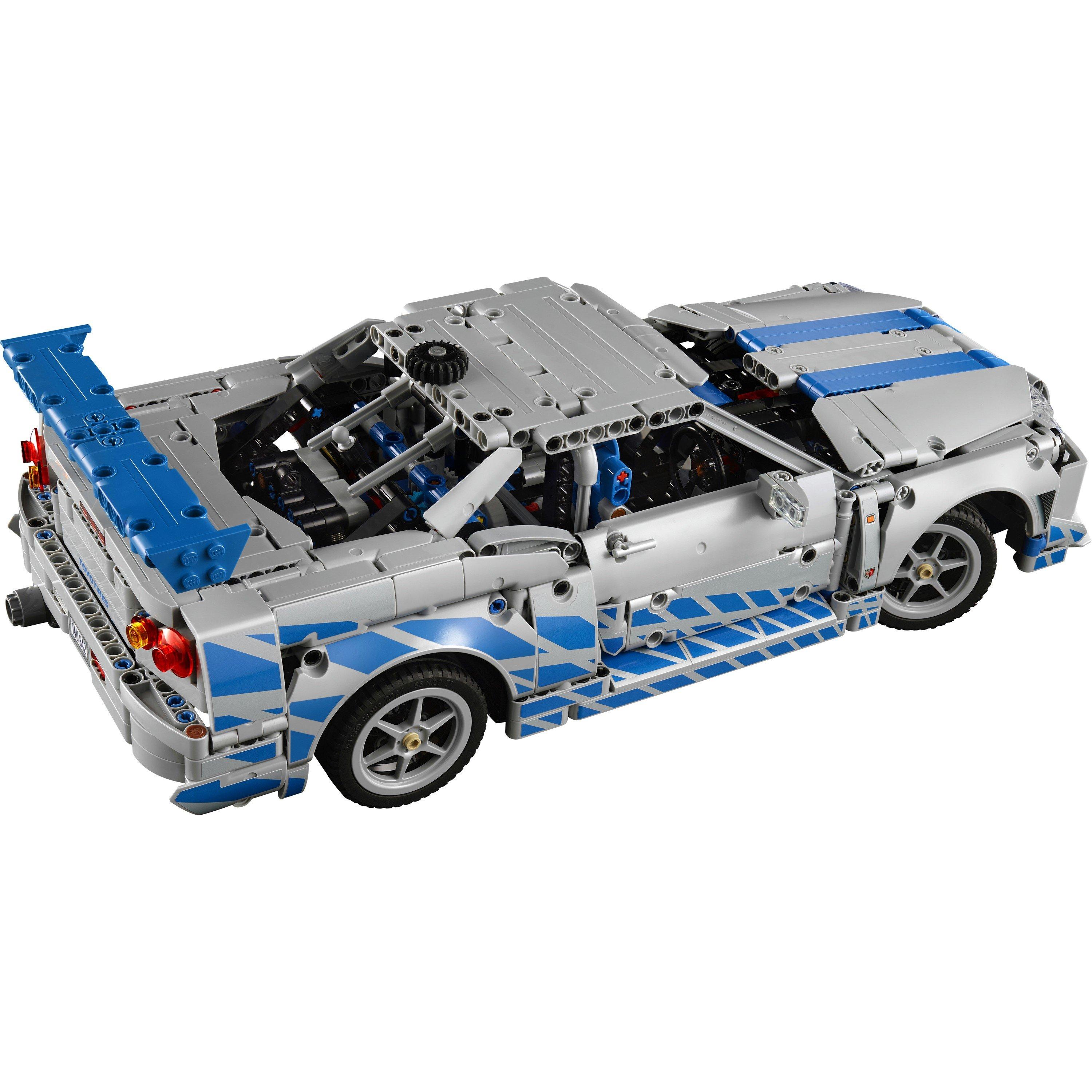 Skyline GTR - LEGO - LEGO® Technic 2 Fast 2 Furious Nissan Skyline GT-R (R34) Car Model Kit 42110 - 15