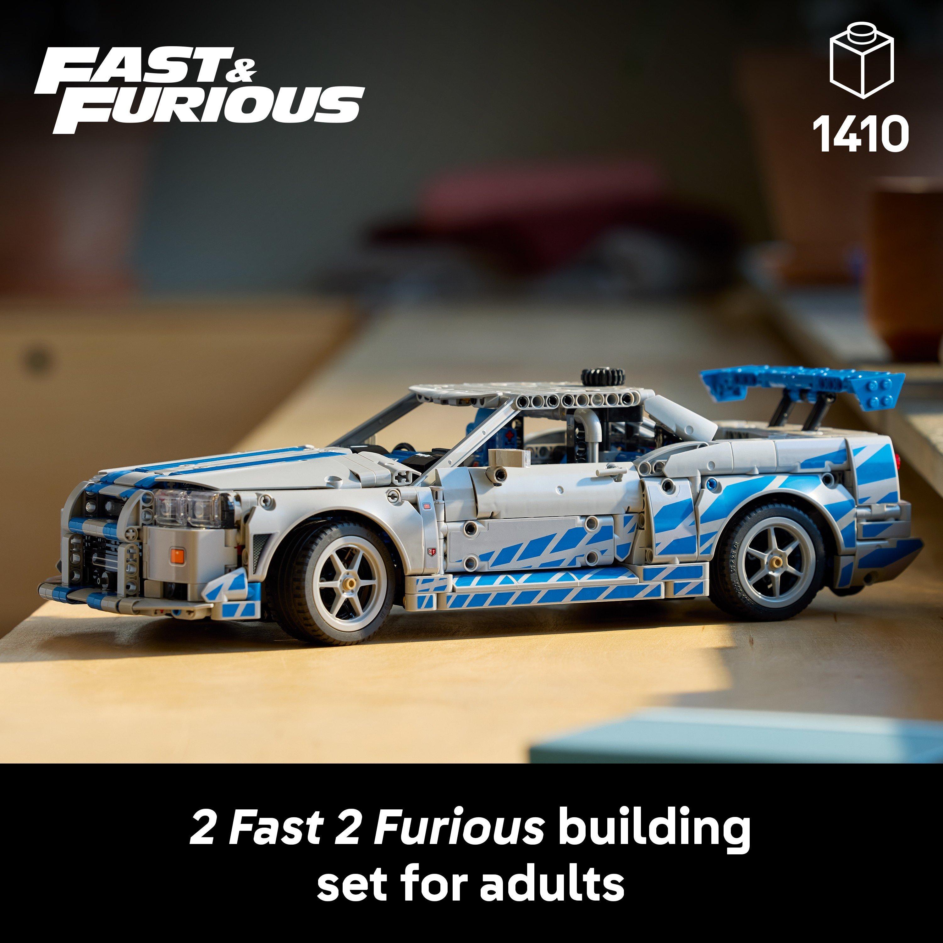 LEGO LEGO Technic 2 Fast 2 Furious Nissan Skyline GT R R34 Car Lego lego technic 2 fast 2 furious nissan skyline gt r r34 car