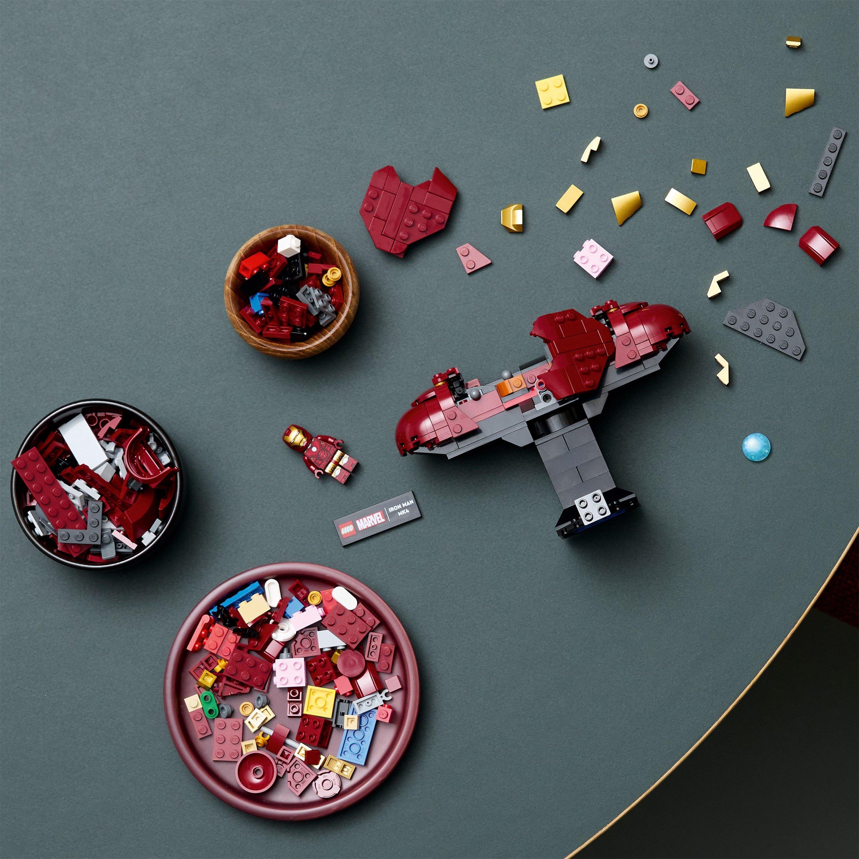 TBC - LEGO - LEGO® Marvel Iron Man MK4 Bust Buildable Model for Adults with Minifigure 76327 - 2