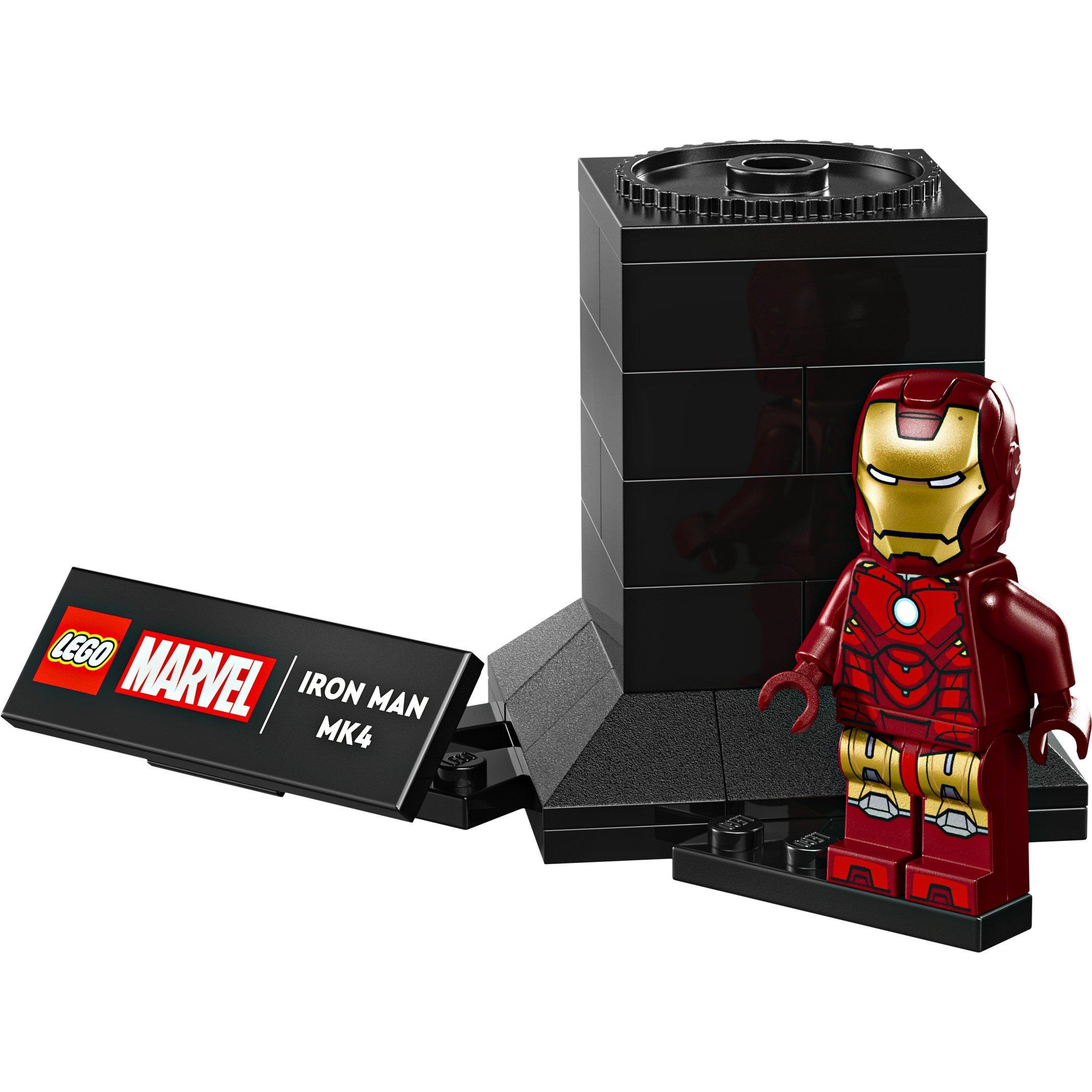 TBC - LEGO - LEGO® Marvel Iron Man MK4 Bust Buildable Model for Adults with Minifigure 76327 - 13