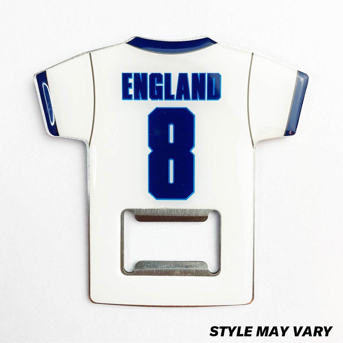 White/Blue - Team - England Fridge Magnet Bottle Opener - 2