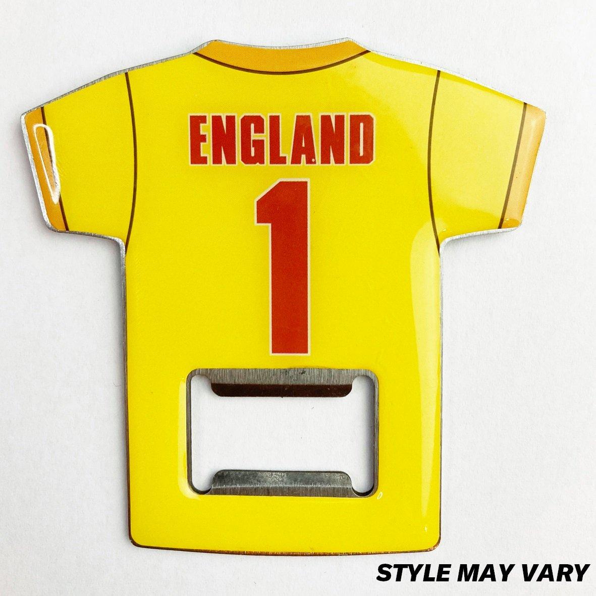 White/Blue - Team - England Fridge Magnet Bottle Opener - 3