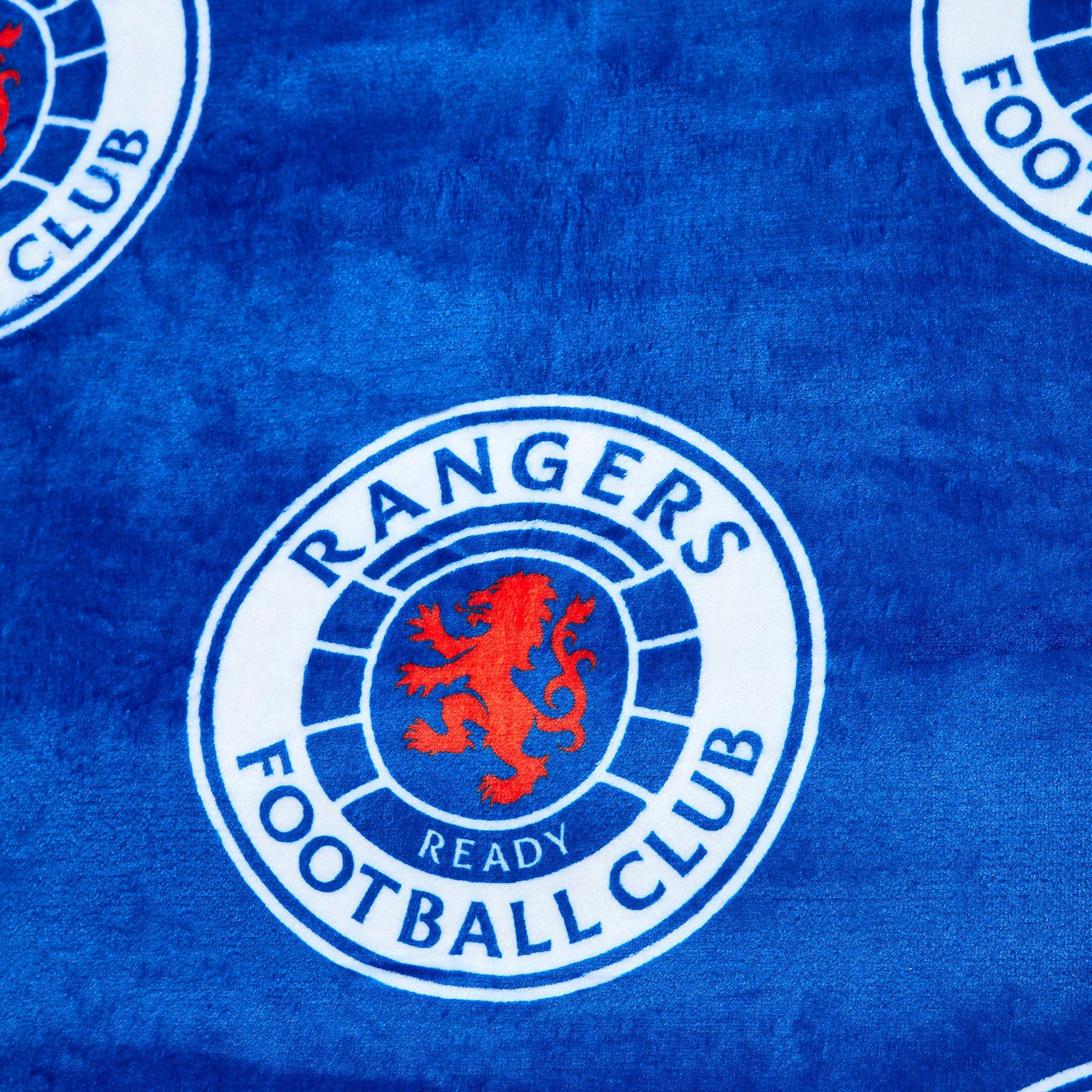 Rangers FC - Team - Football Officially Licensed Fleece Blanket 150 x 125 cm - 3