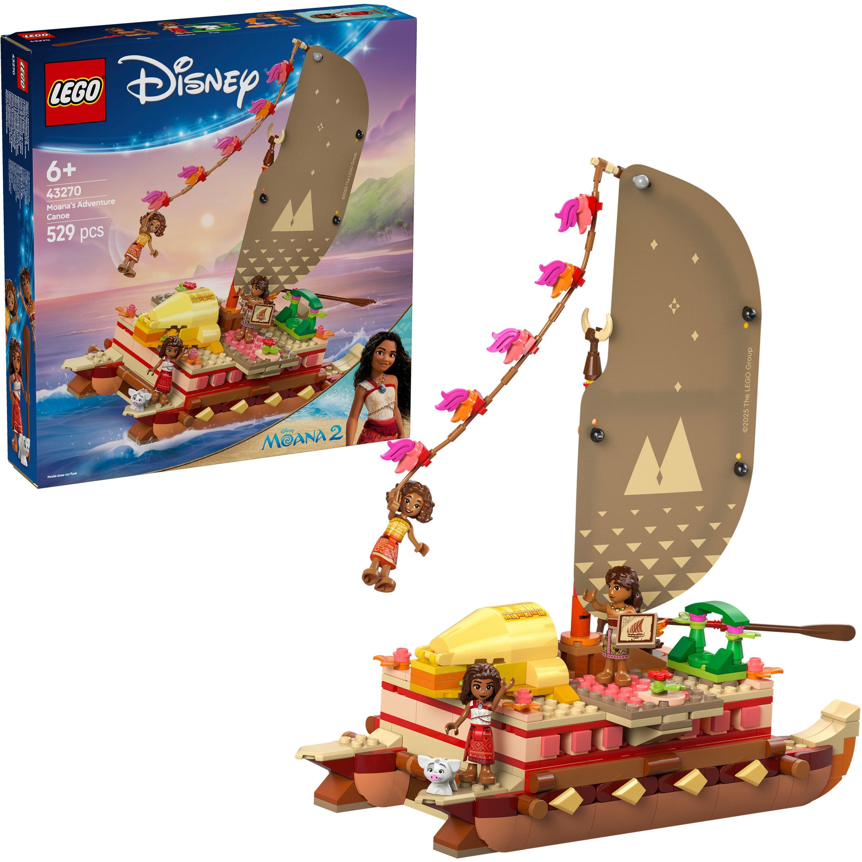 Lego  Disney Moana 2 Moana’s Adventure Canoe 43270 - Disney Princess