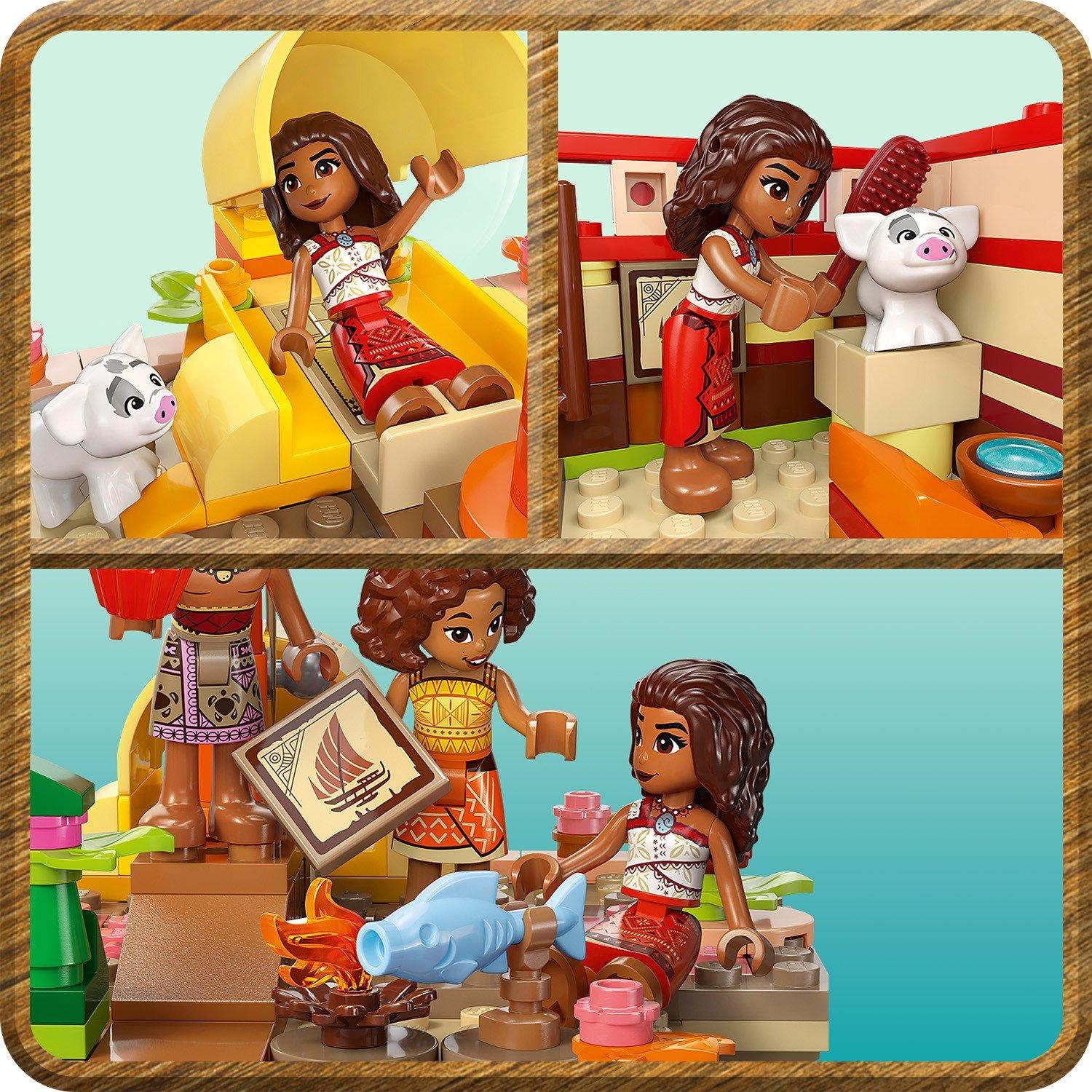 Disney Prinses - LEGO - Disney Moana 2 Moana’s Adventure Canoe 43270 - 13