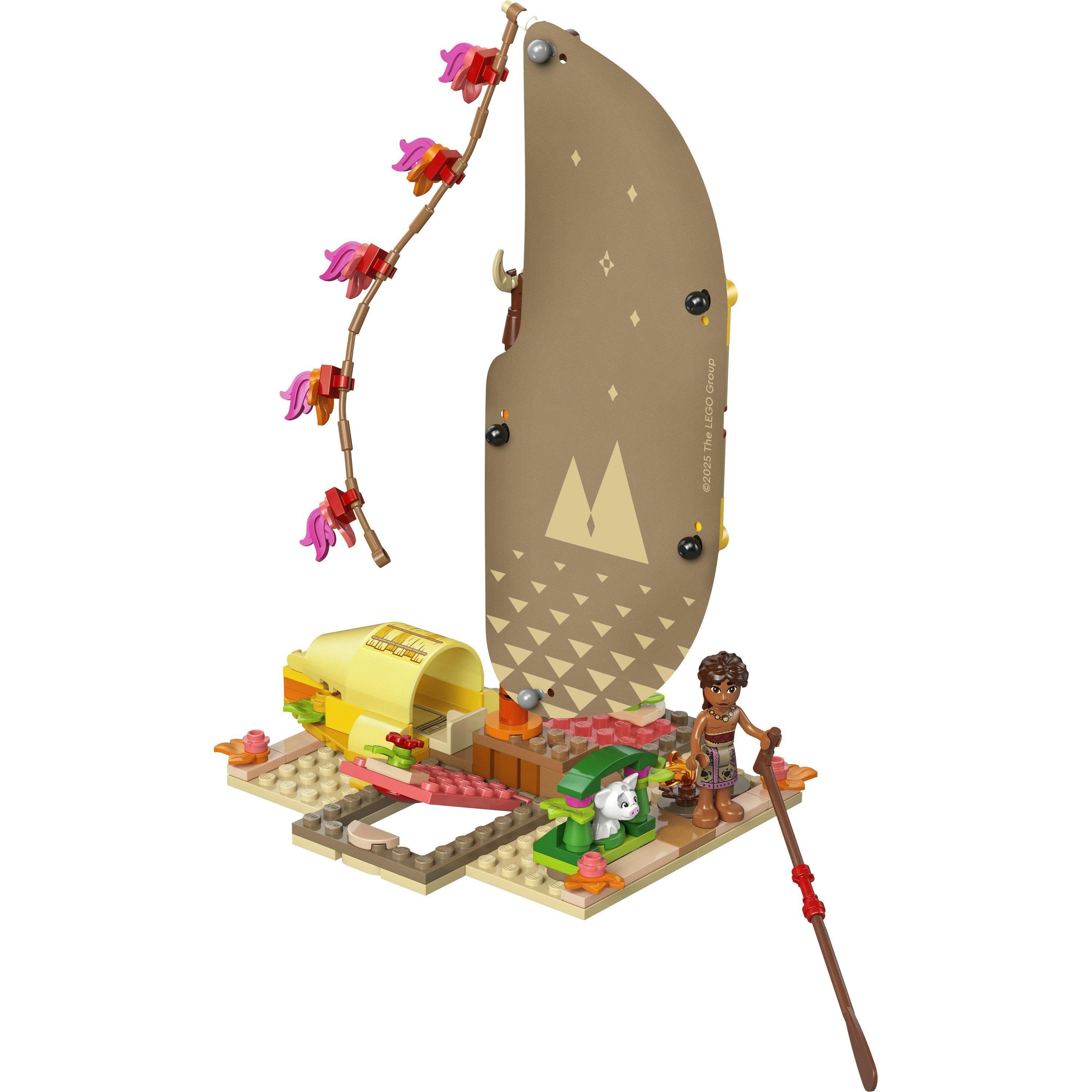 Disney Prinses - LEGO - Disney Moana 2 Moana’s Adventure Canoe 43270 - 14