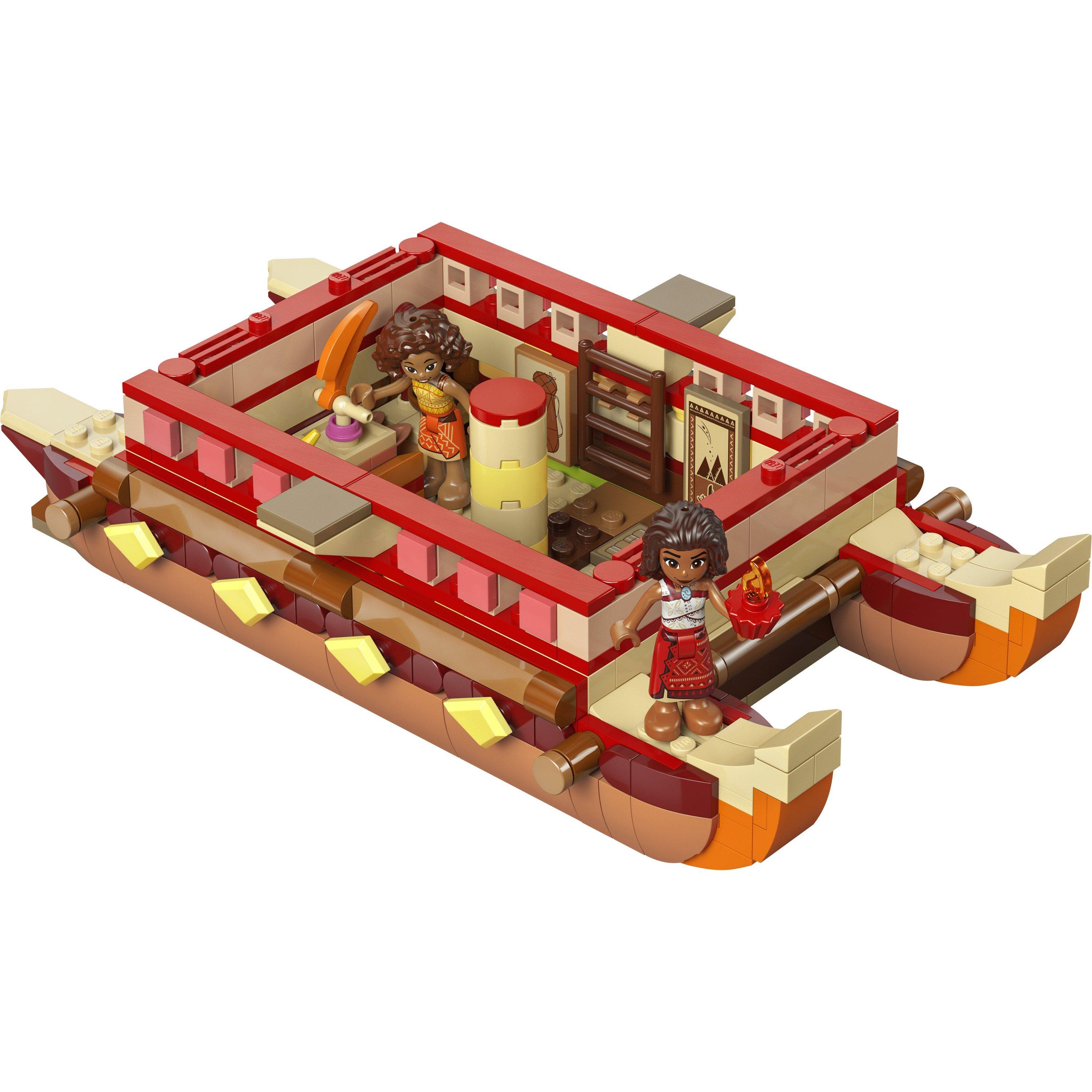Disney Prinses - LEGO - Disney Moana 2 Moana’s Adventure Canoe 43270 - 15