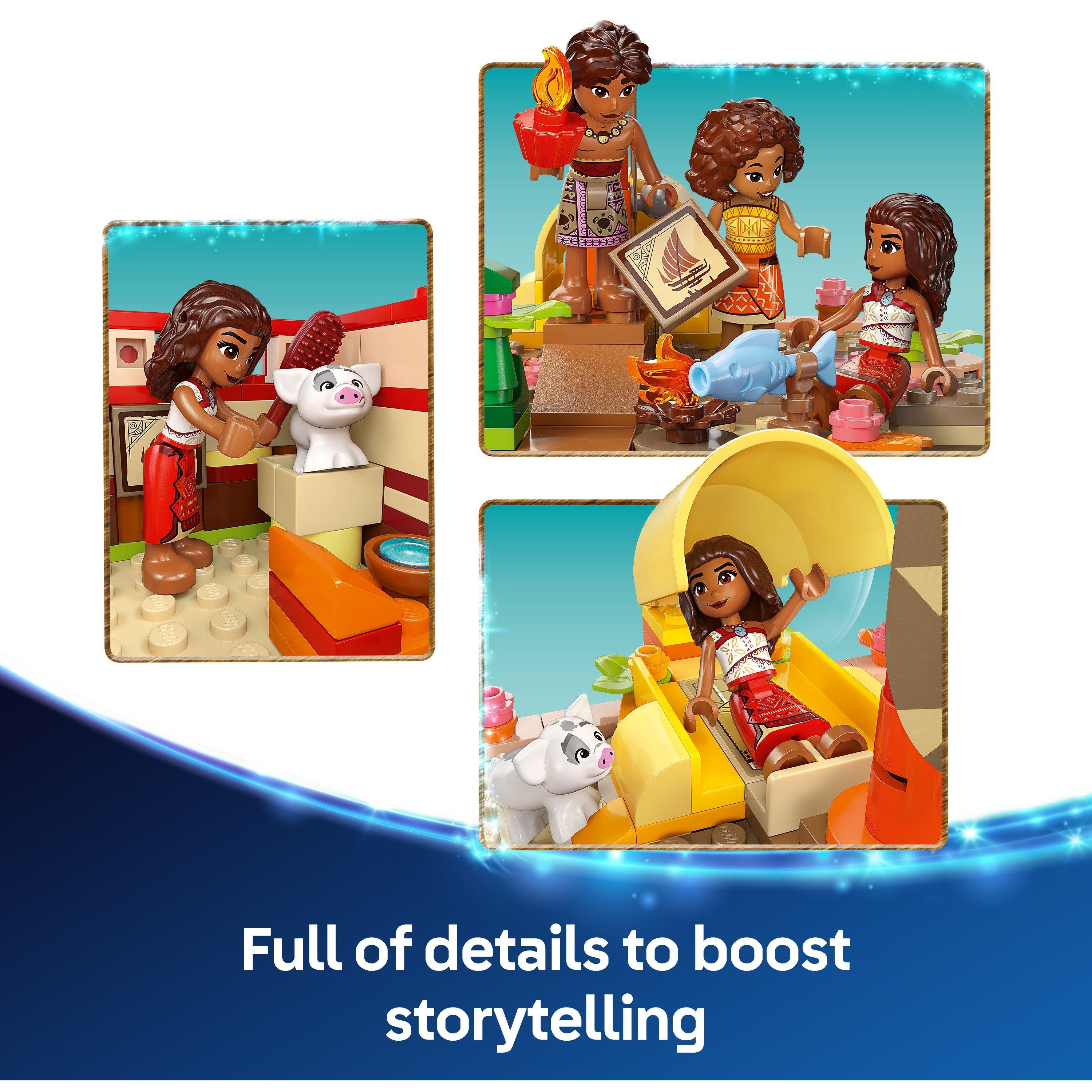 Disney Prinses - LEGO - Disney Moana 2 Moana’s Adventure Canoe 43270 - 4