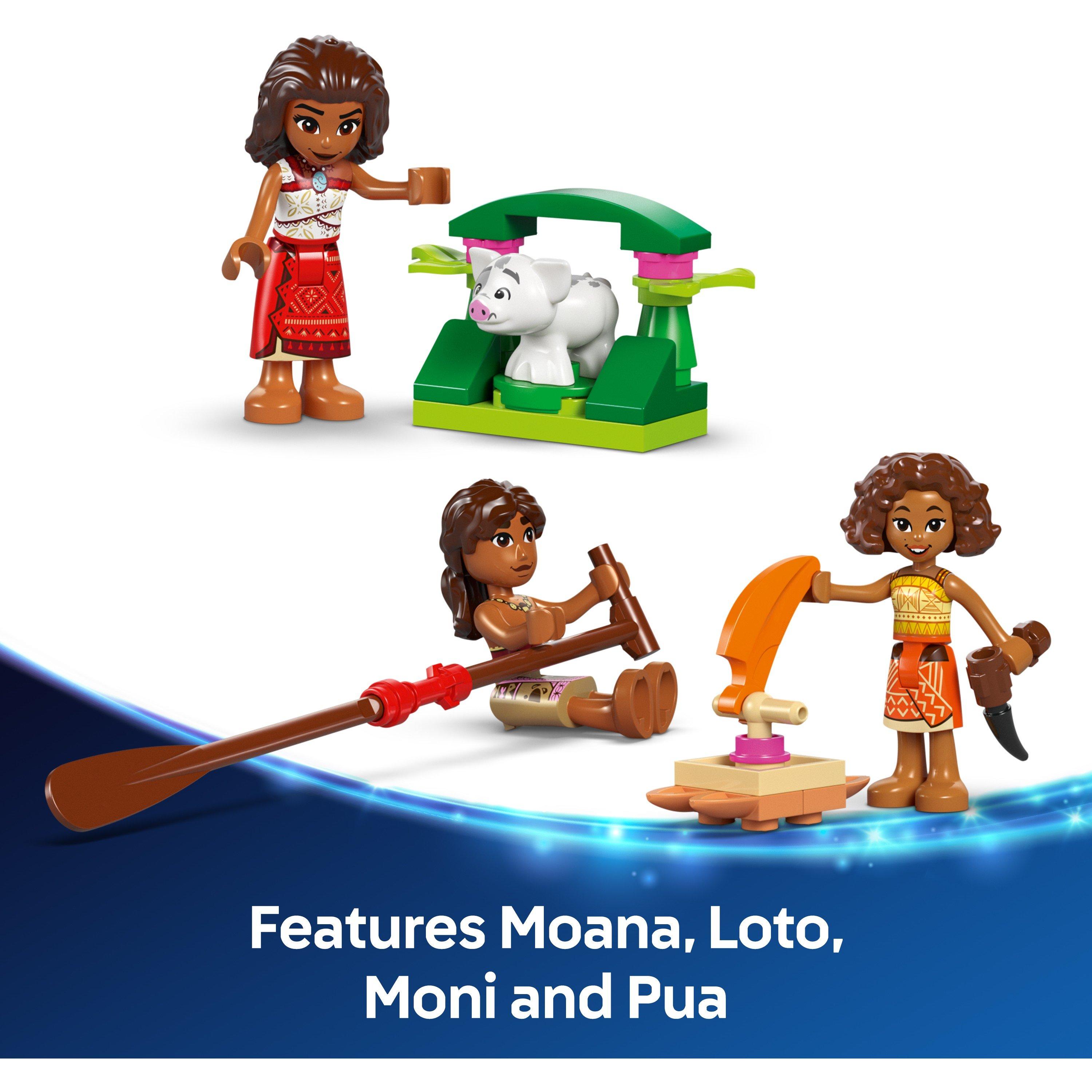 Disney Prinses - LEGO - Disney Moana 2 Moana’s Adventure Canoe 43270 - 7