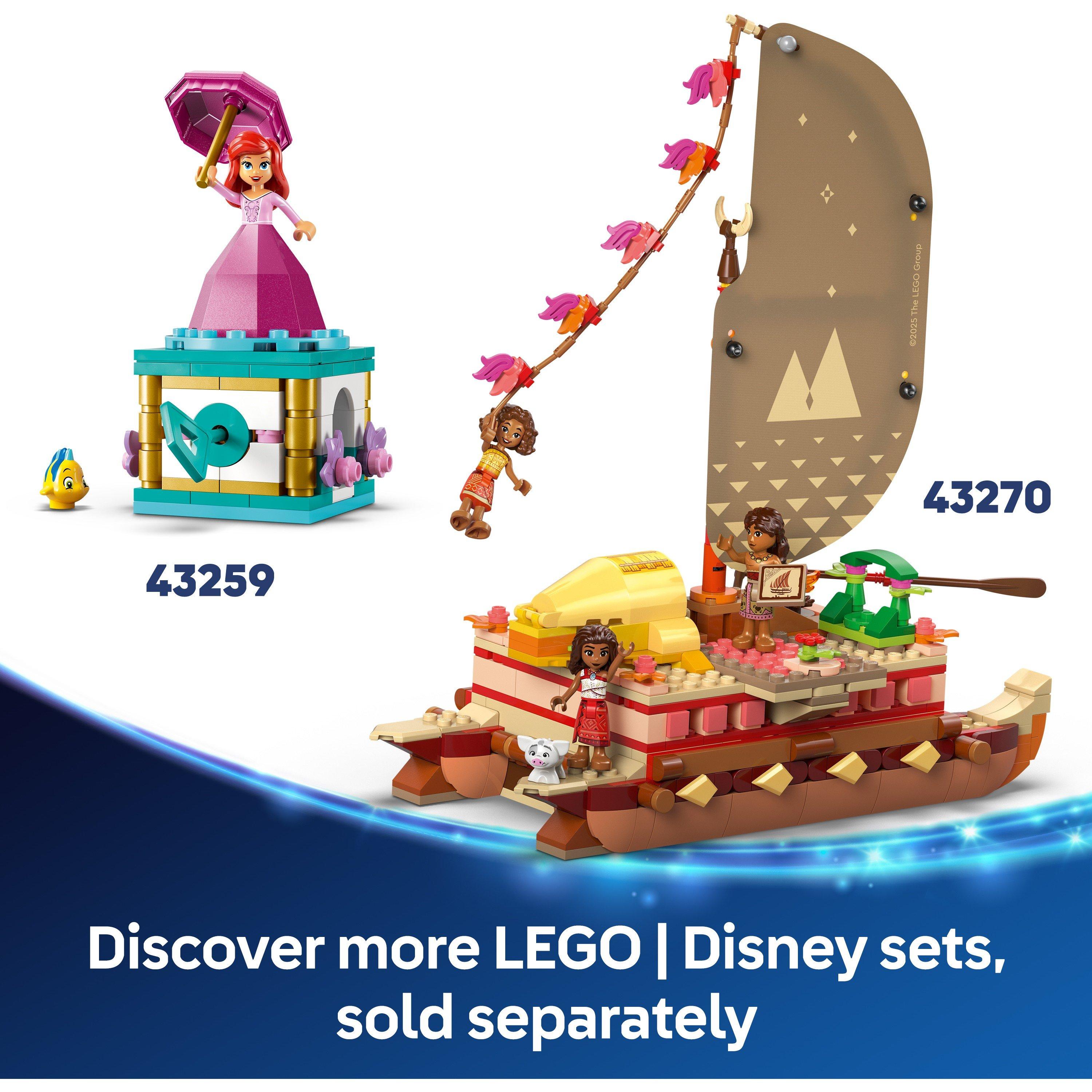 Disney Prinses - LEGO - Disney Moana 2 Moana’s Adventure Canoe 43270 - 8