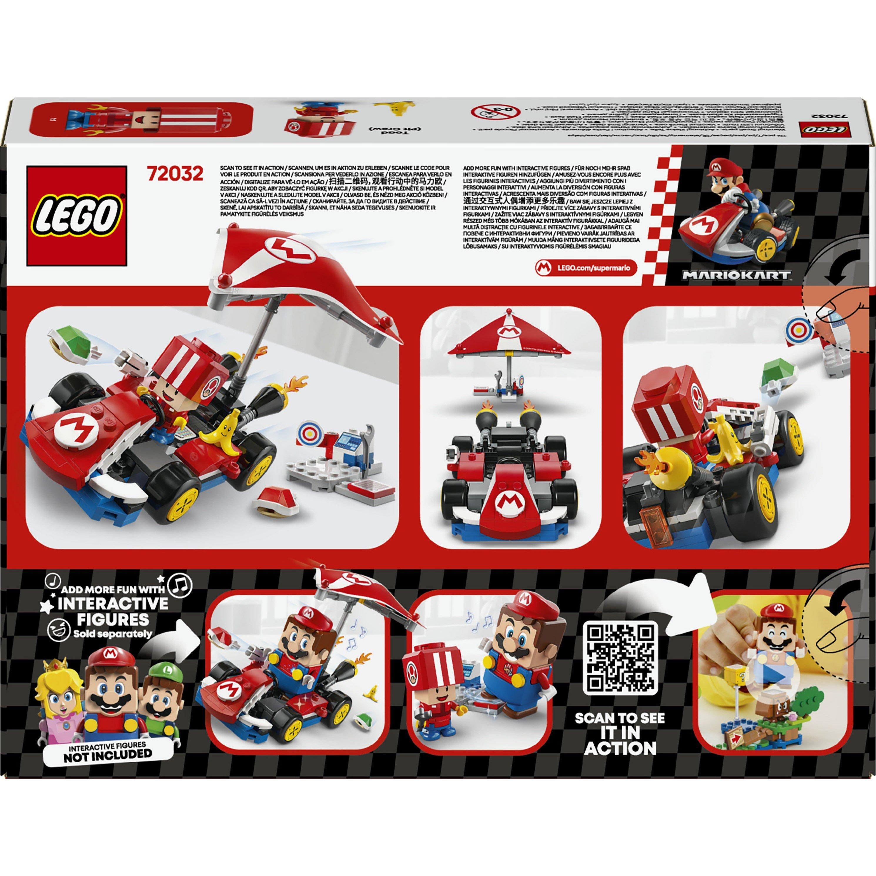 Super Mario - LEGO - Super Mario: Mario Kart – Standard Kart 72032 - 9