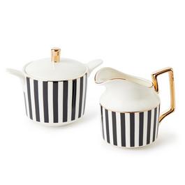 Biba xTess Daly Mono Tea Cup & Saucer Set of 2