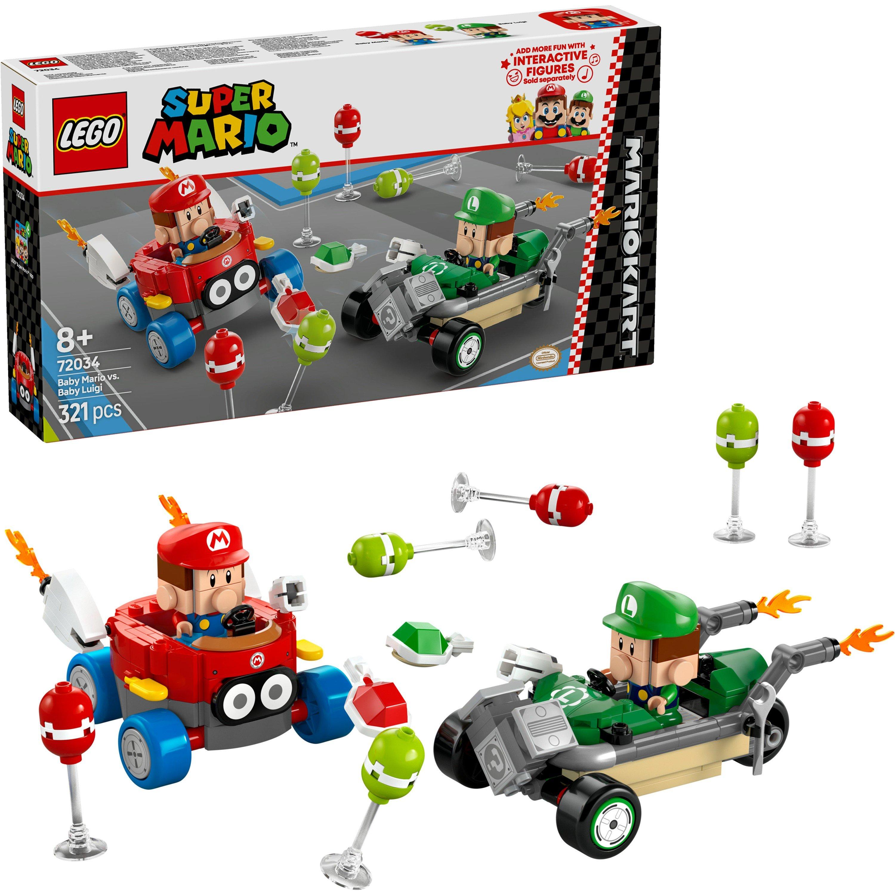 Lego  : Mario Kart – Baby Mario Vs. Baby Luigi 72034 Super Mario
