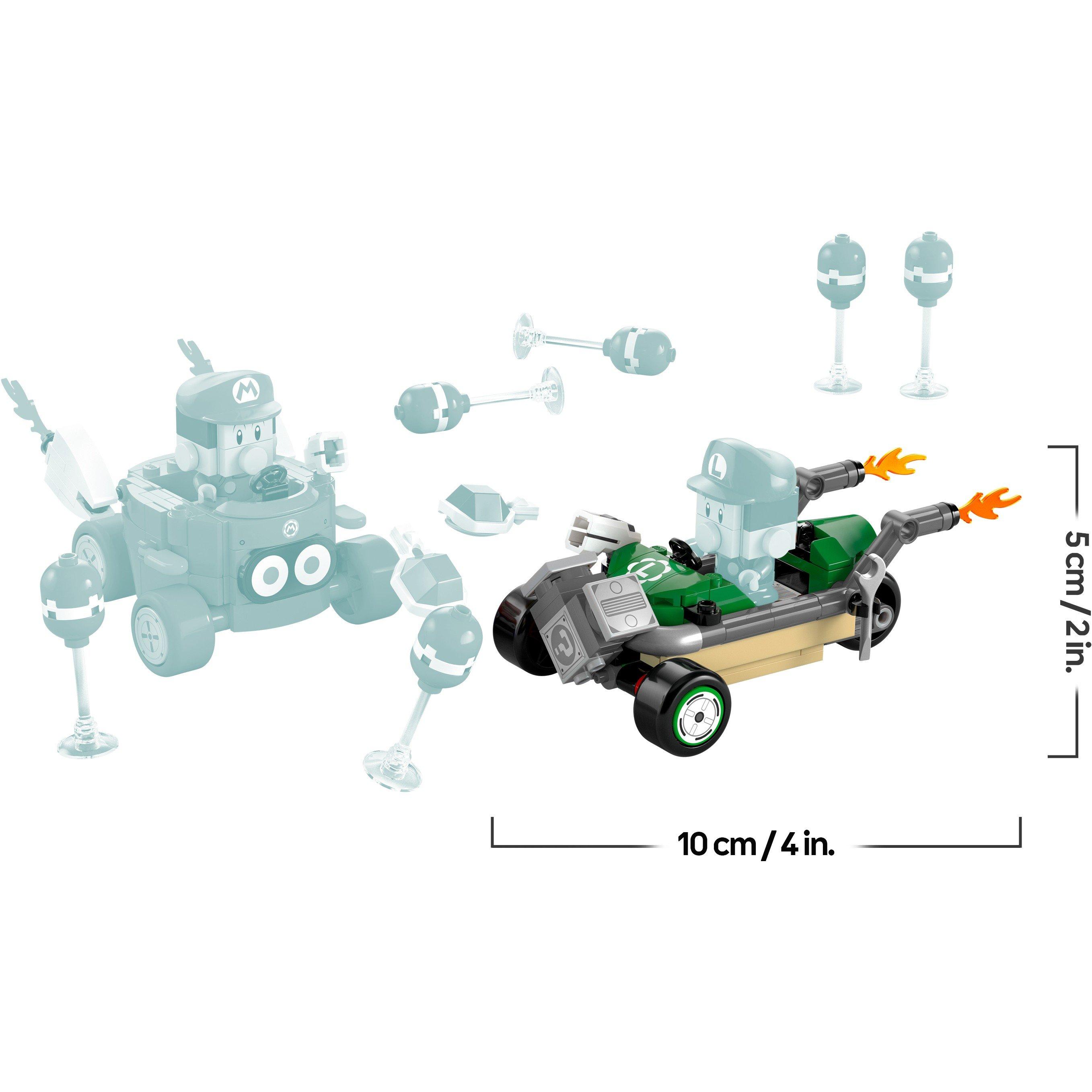Super Mario - LEGO - Super Mario: Mario Kart – Baby Mario vs. Baby Luigi 72034 - 8