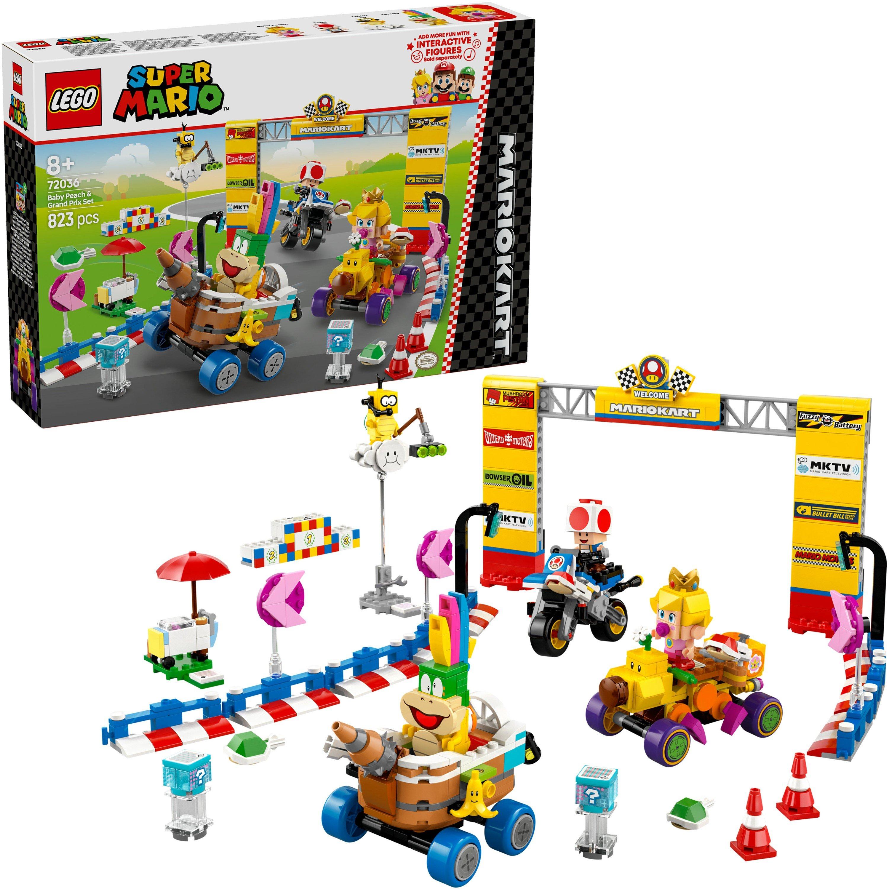Super Mario - LEGO - Super Mario: 72036 Mario Kart – Baby Peach & Grand Prix Set - 1
