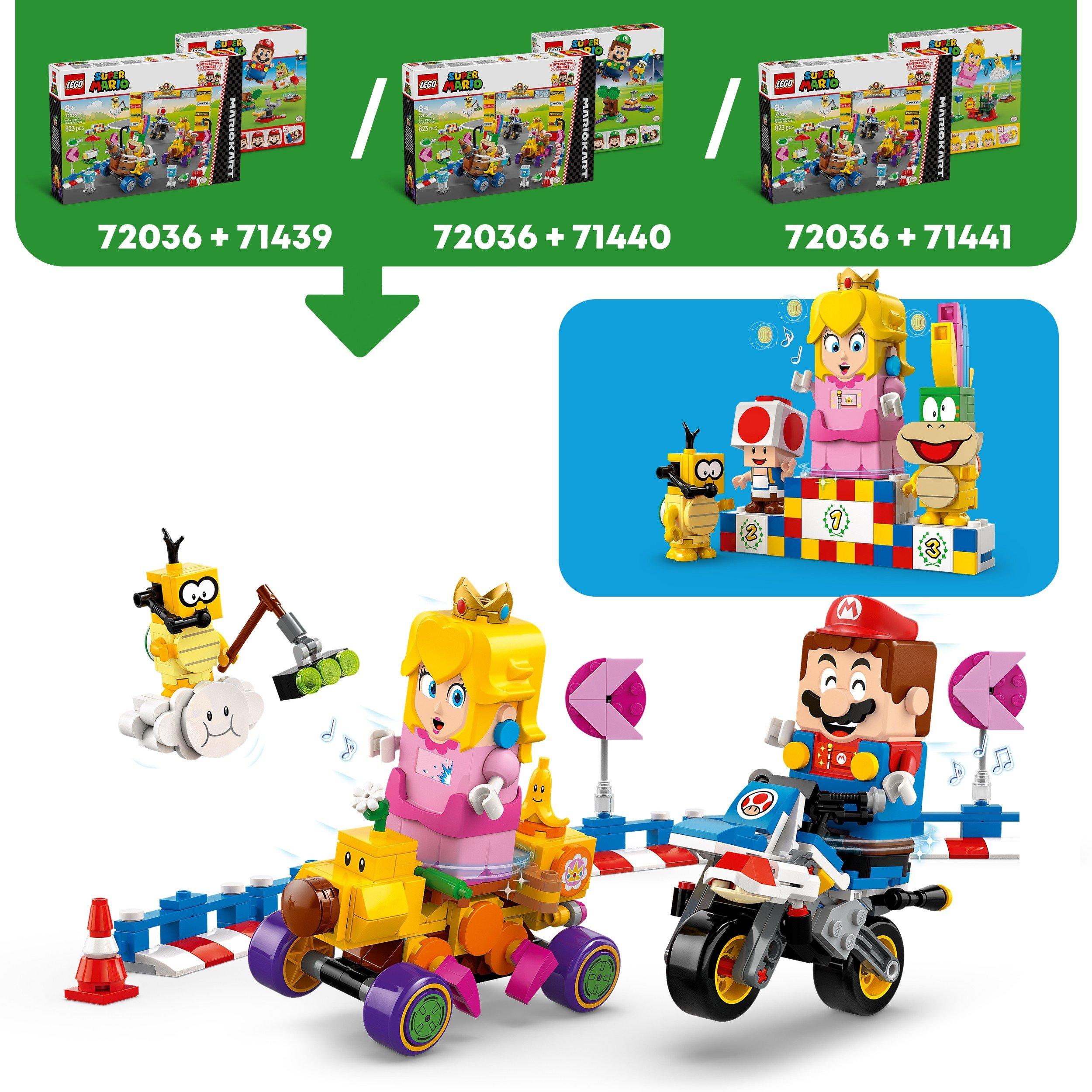 Super Mario - LEGO - Super Mario: 72036 Mario Kart – Baby Peach & Grand Prix Set - 4